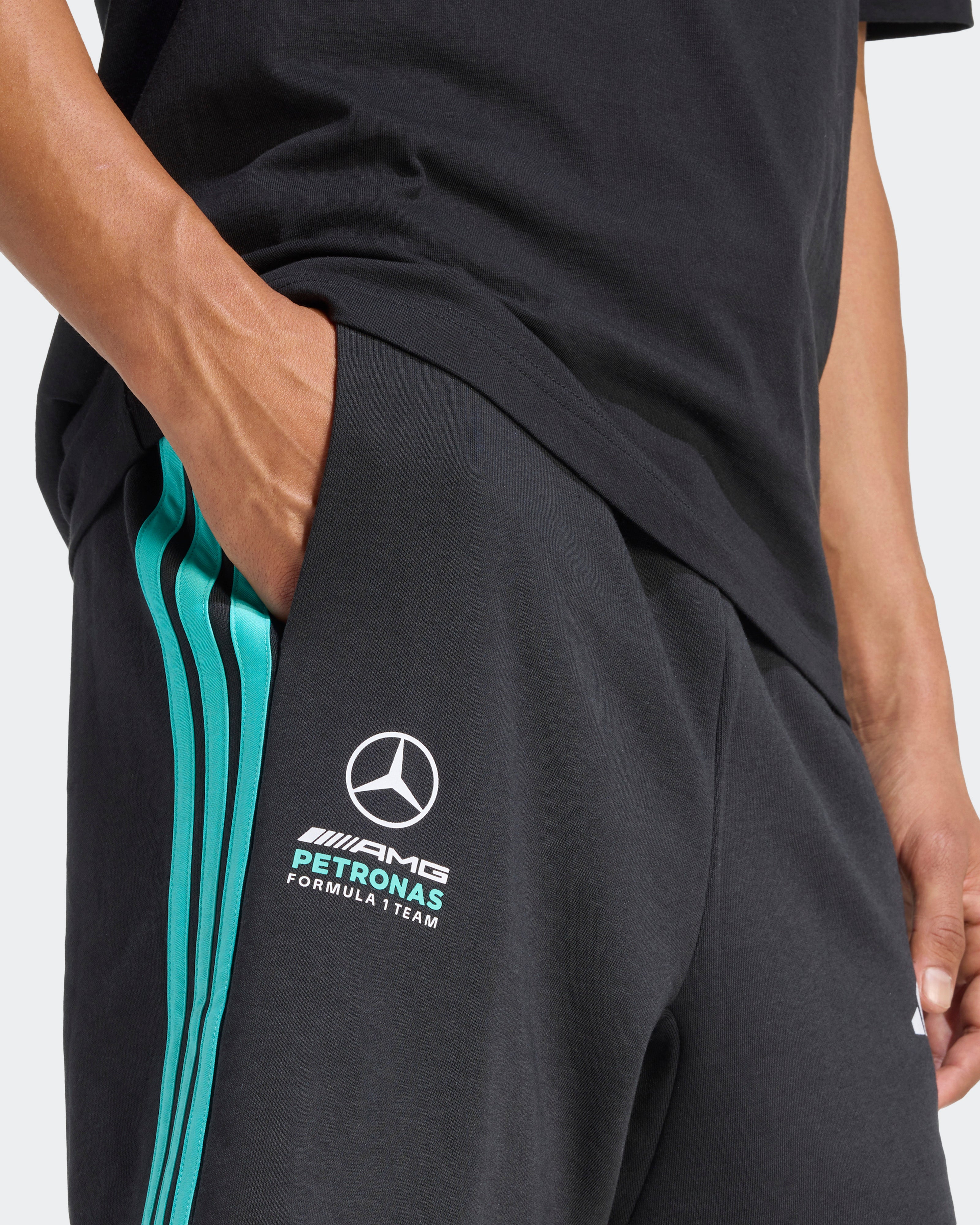 Men's 2026 DNA Shorts - Black | Mercedes-AMG PETRONAS F1 Team