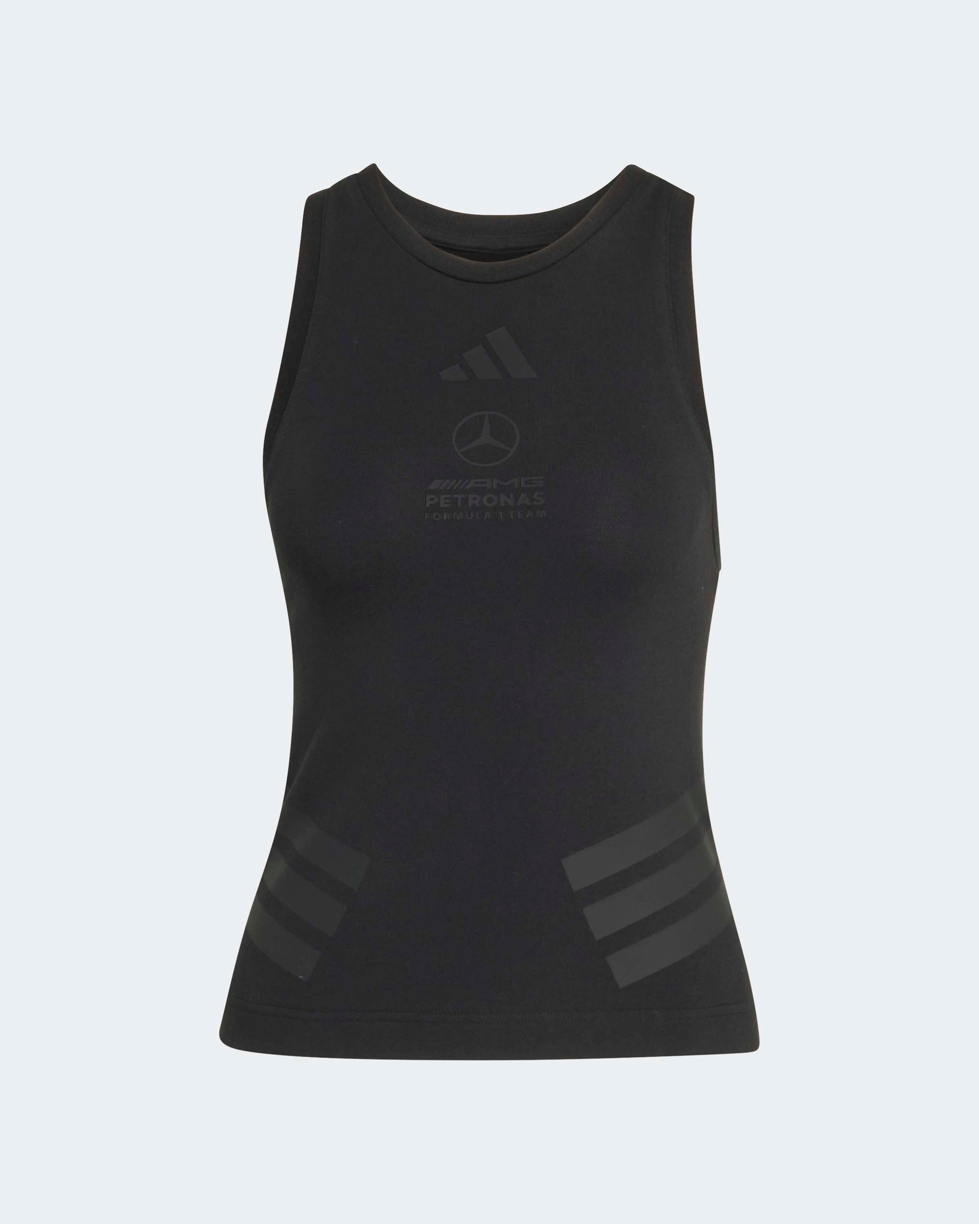 2026 Women's Lights Out Tank Top Black | Mercedes-AMG PETRONAS F1