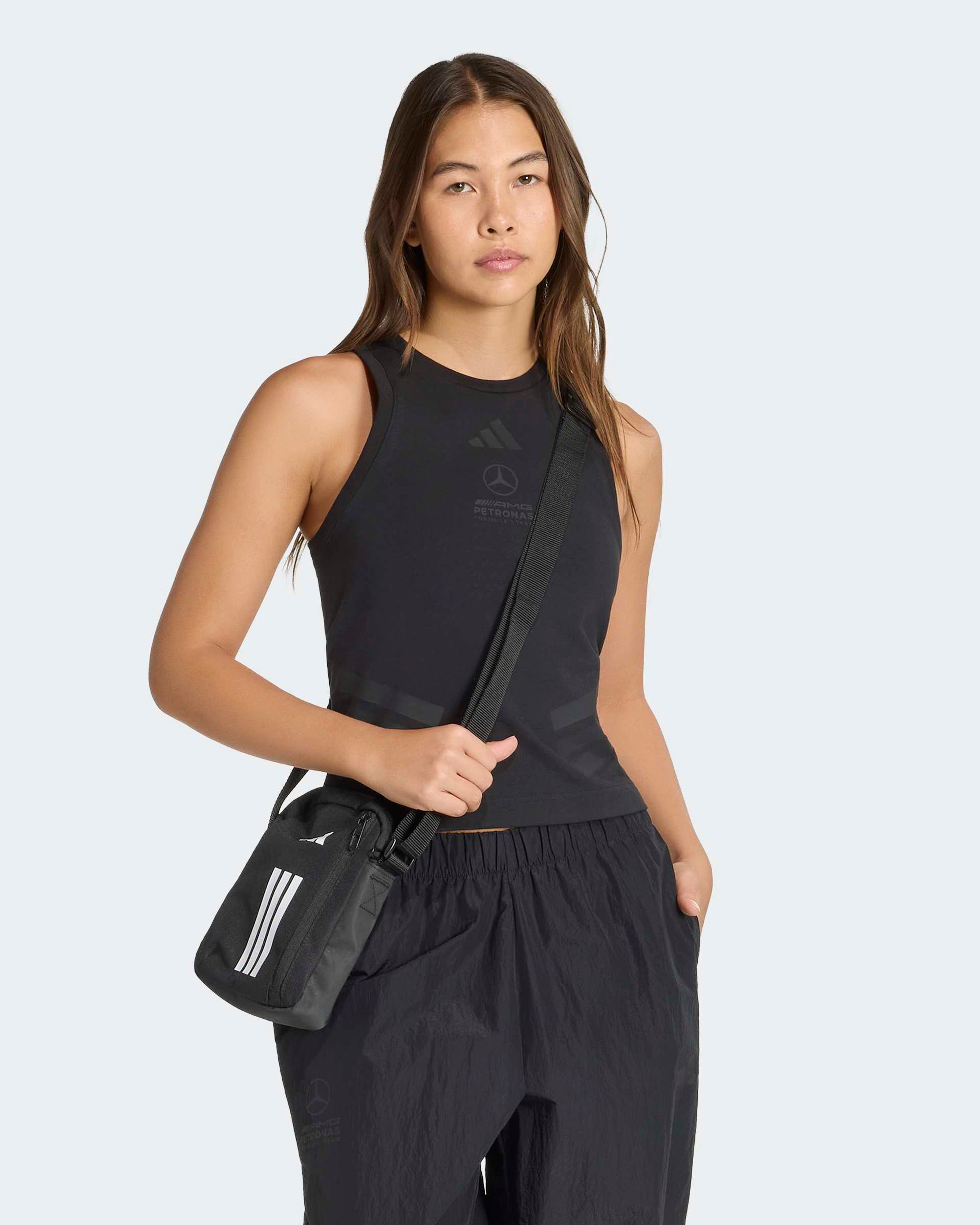 2026 Women's Lights Out Tank Top Black | Mercedes-AMG PETRONAS F1