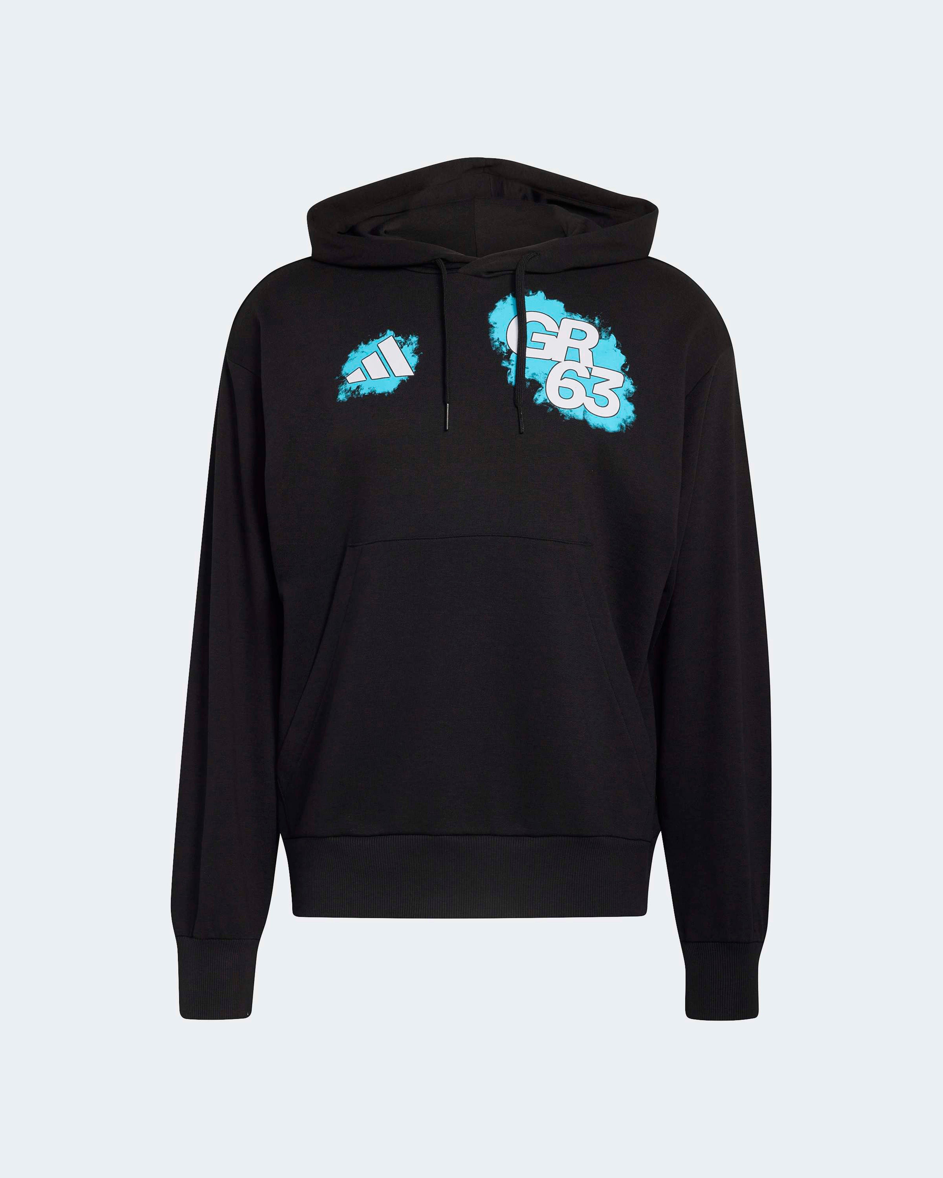 2026 George Russell Men's Hoodie Black | Mercedes-AMG PETRONAS F1
