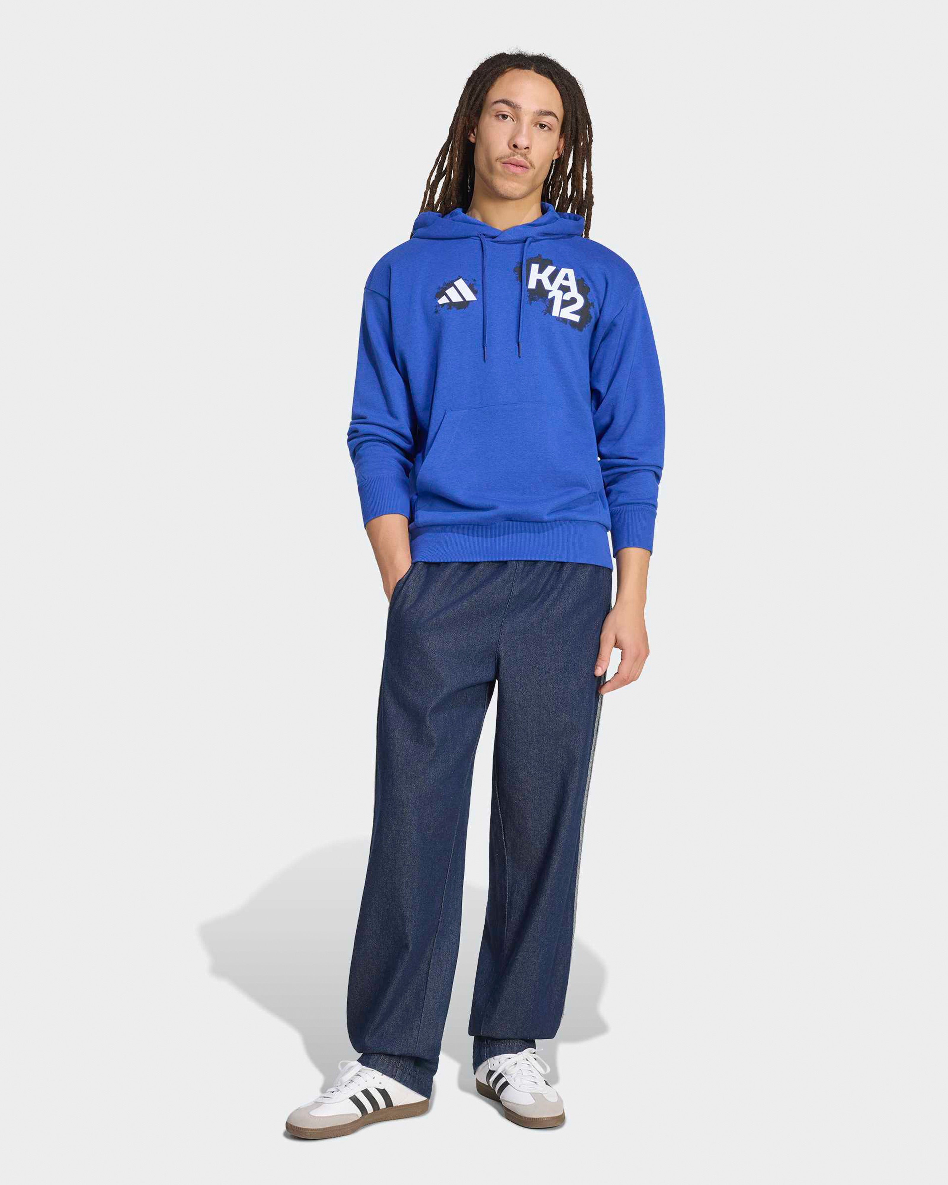 2026 Kimi Antonelli Men's Hoodie Blue | Mercedes-AMG PETRONAS F1