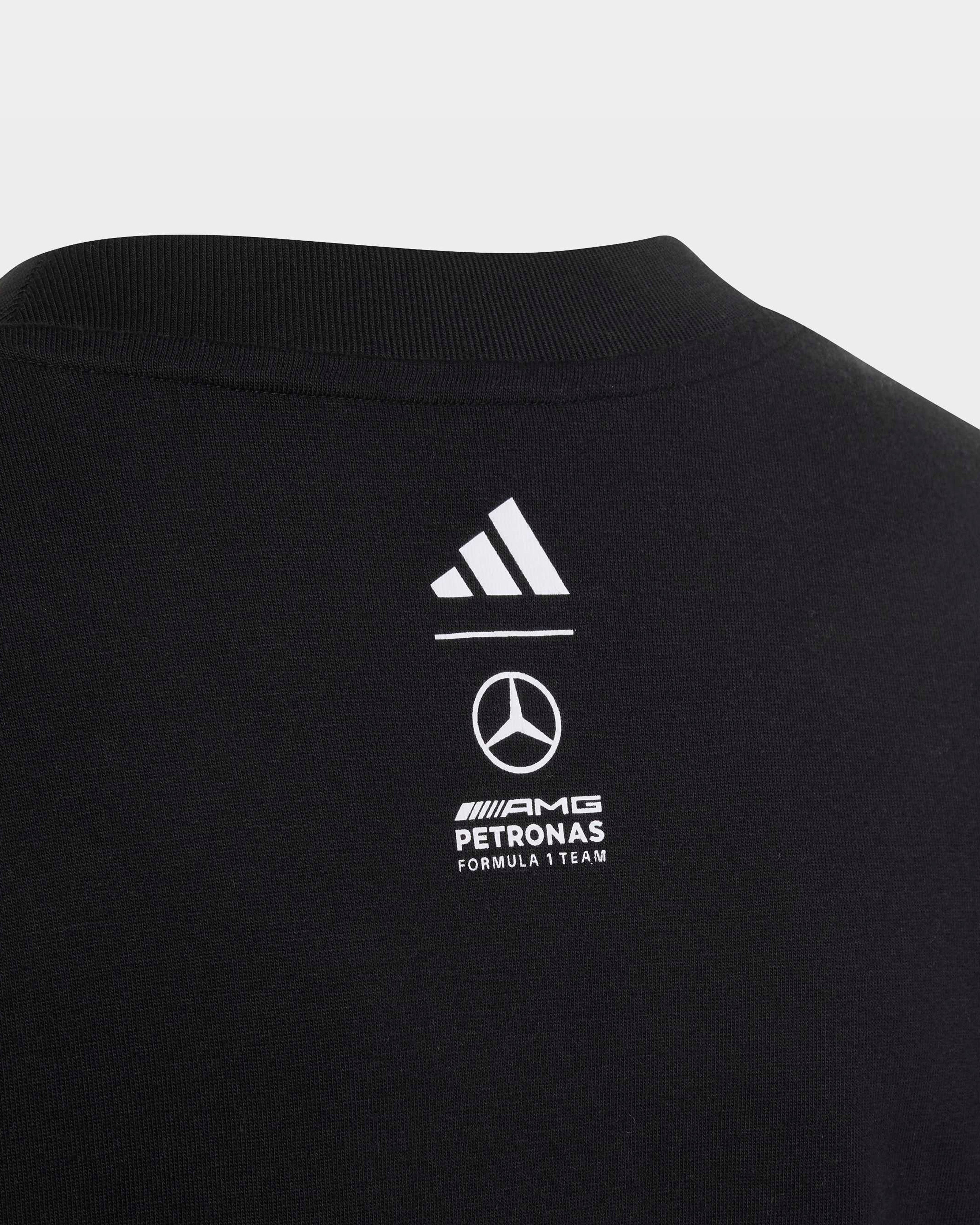 Kids George Russell Graphic T-shirt Black