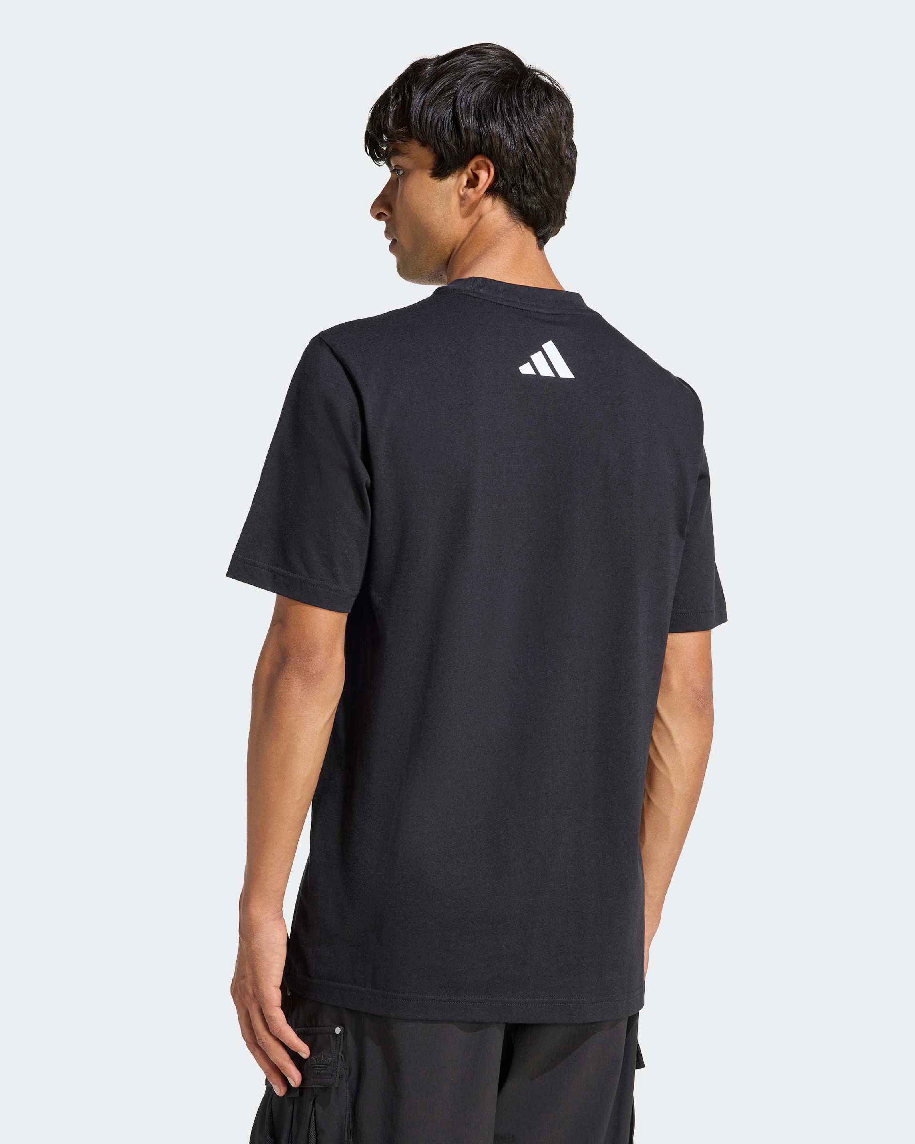 Mens DNA Graphic T-shirt Black