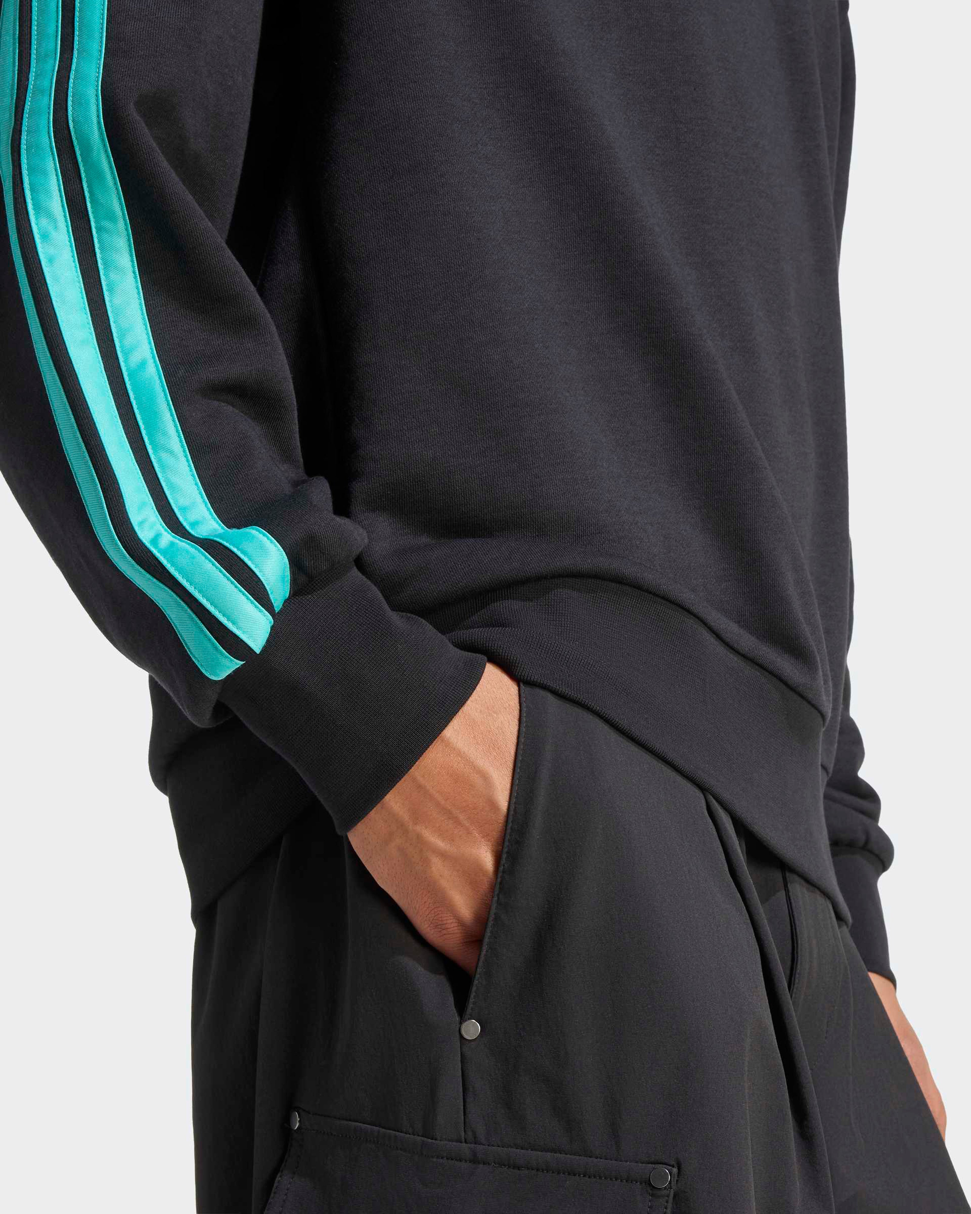 Mens DNA Sweat Top Black