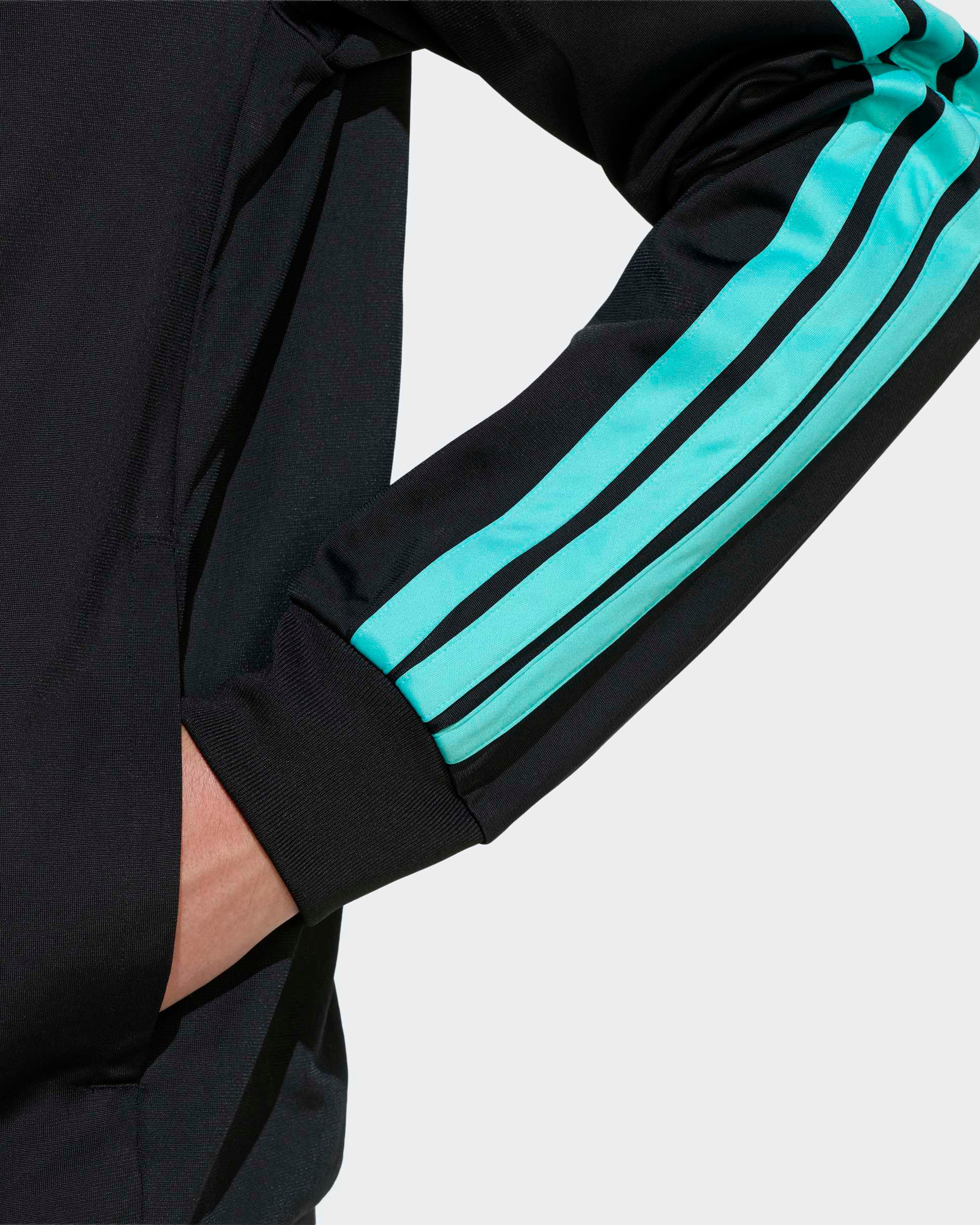 2026 Men's DNA Track Top - Black | Official Mercedes-AMG PETRONAS