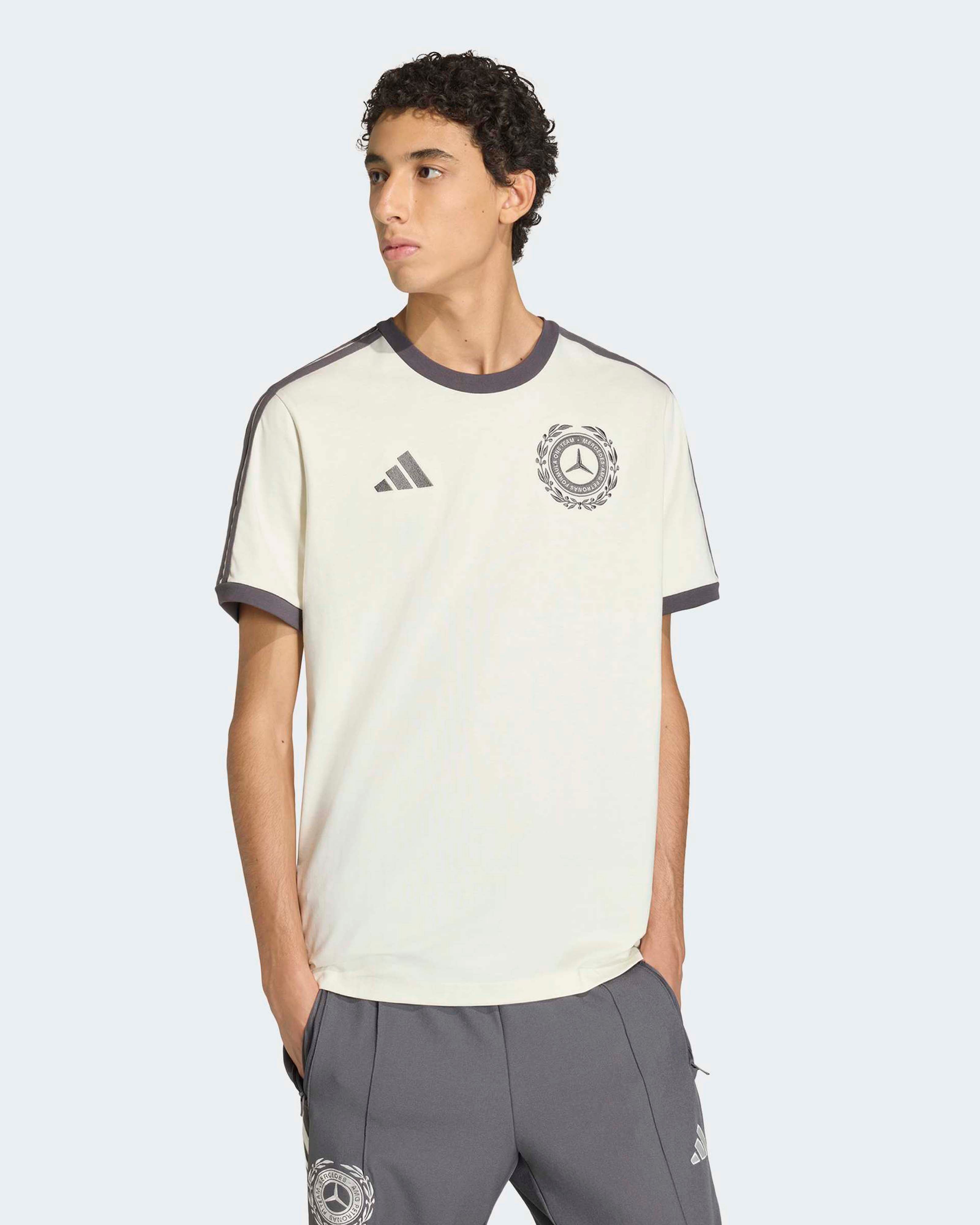 2026 Men's Silver Arrows Icon Tee - Off White | Mercedes-AMG F1