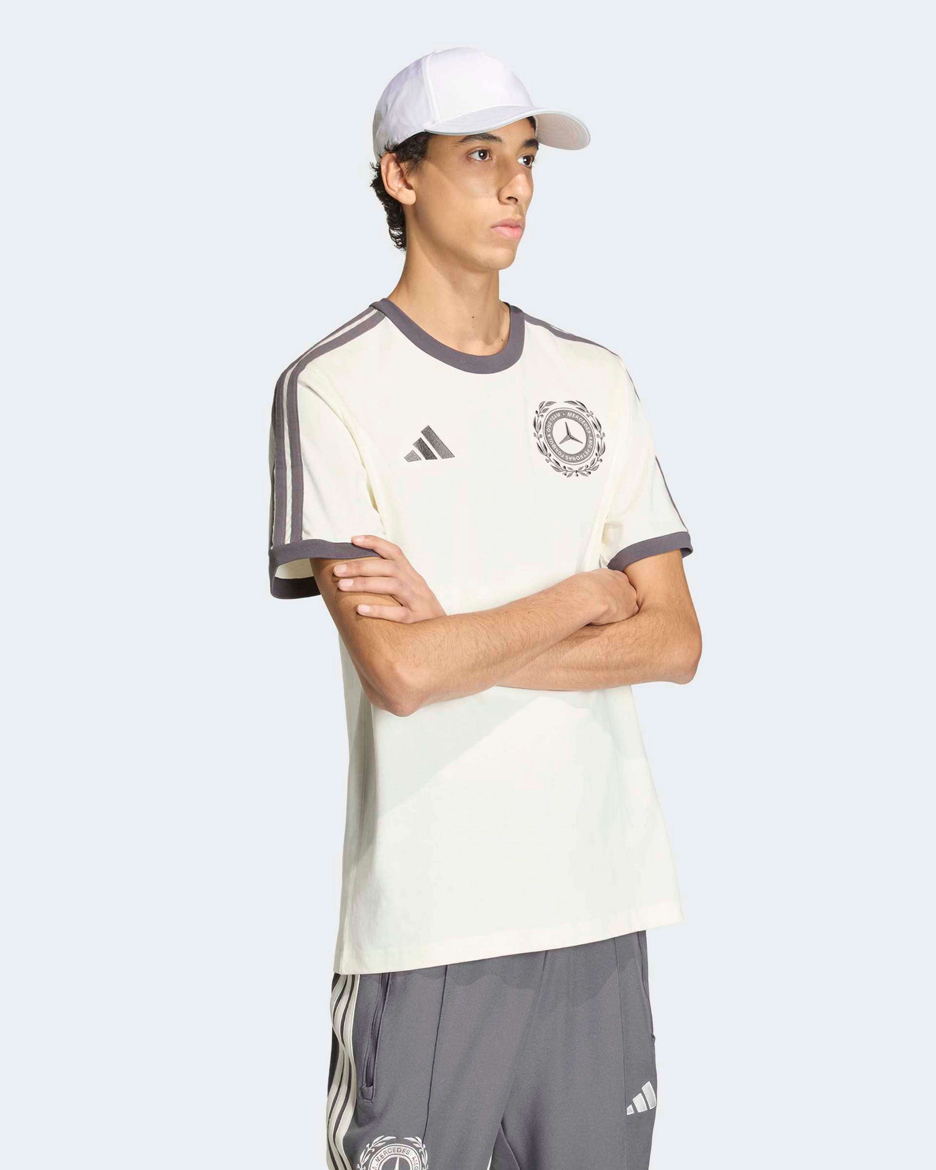 2026 Men's Silver Arrows Icon Tee - Off White | Mercedes-AMG F1