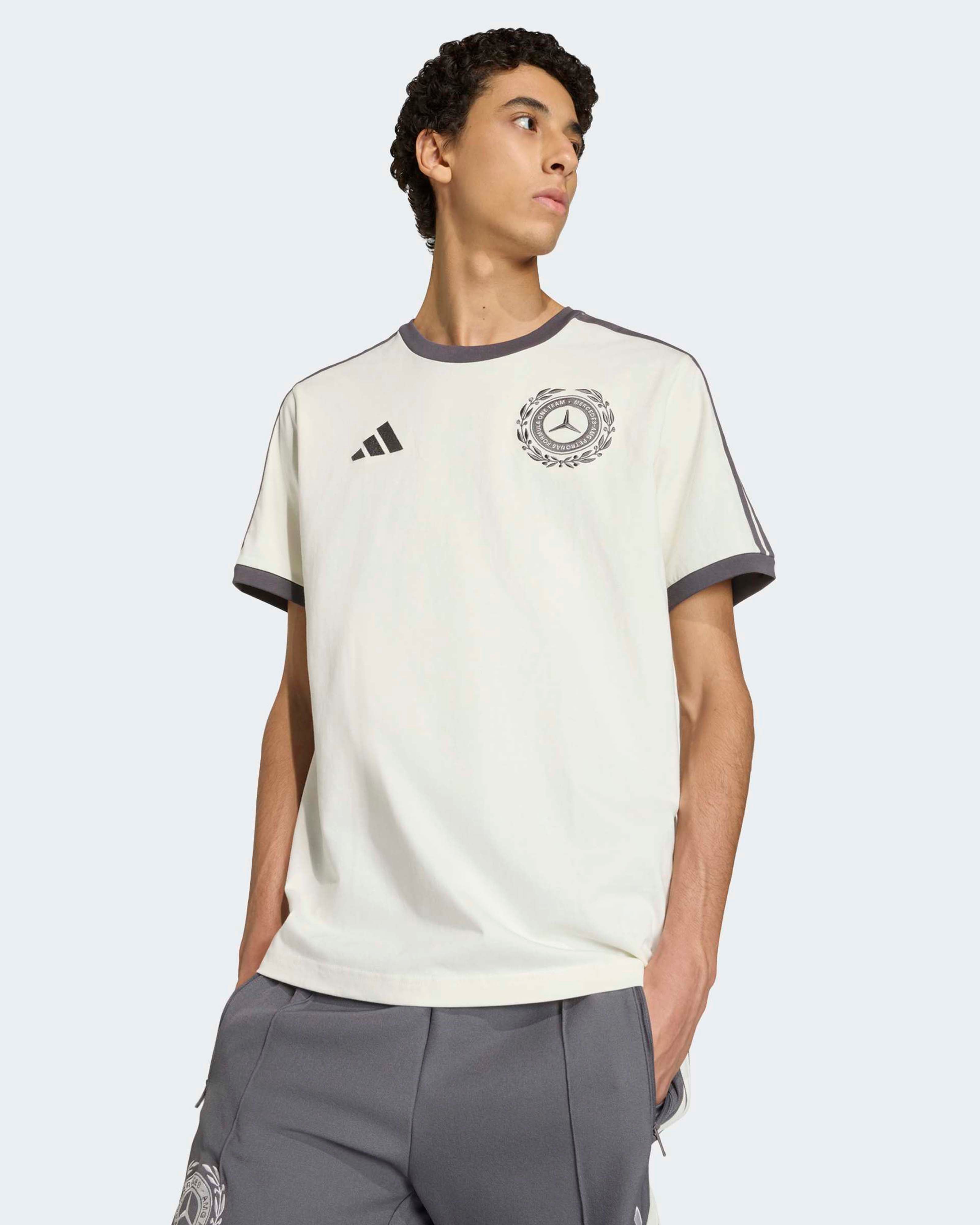 2026 Men's Silver Arrows Icon Tee - Off White | Mercedes-AMG F1
