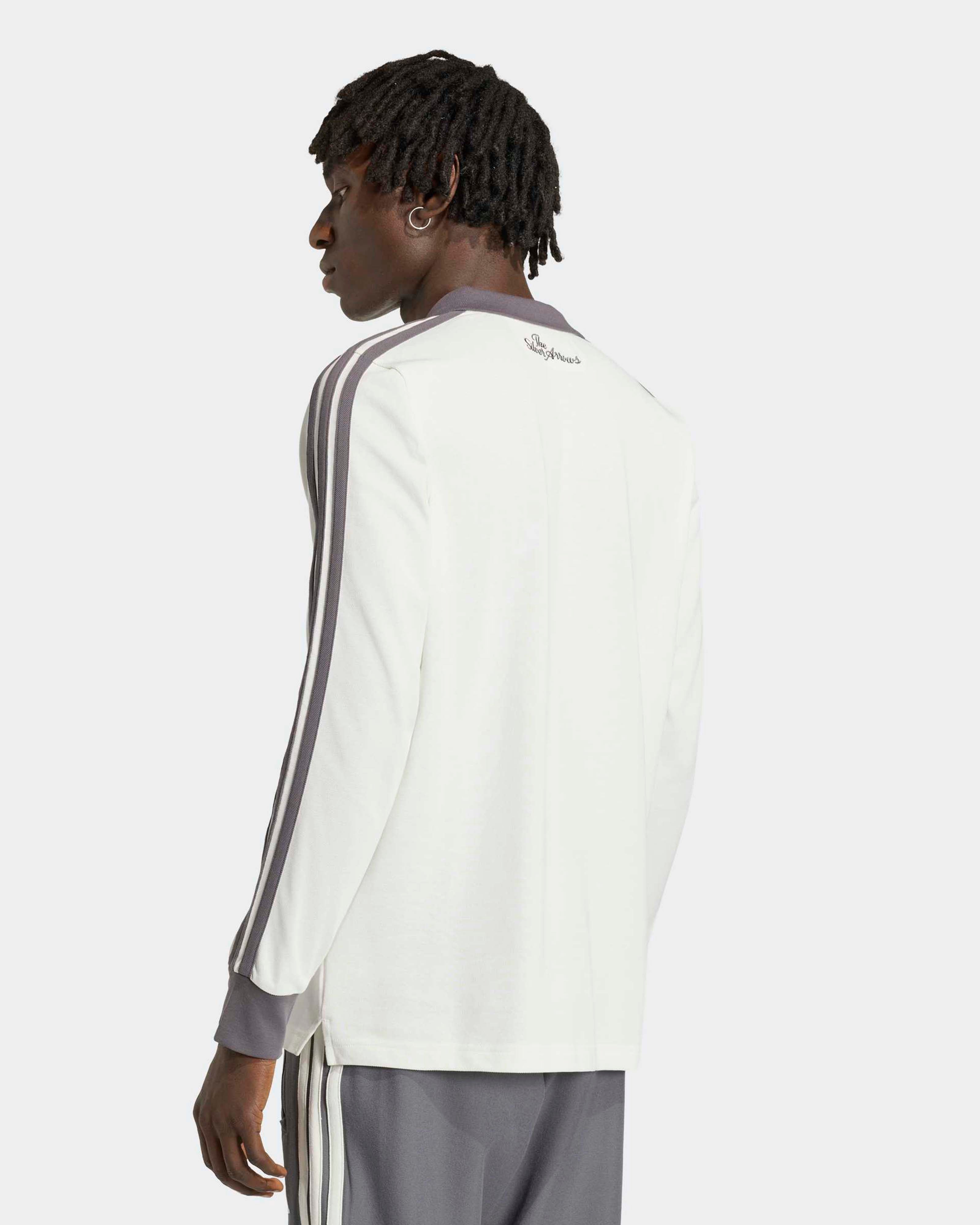 Mens Silver Arrows Icon Polo Off White