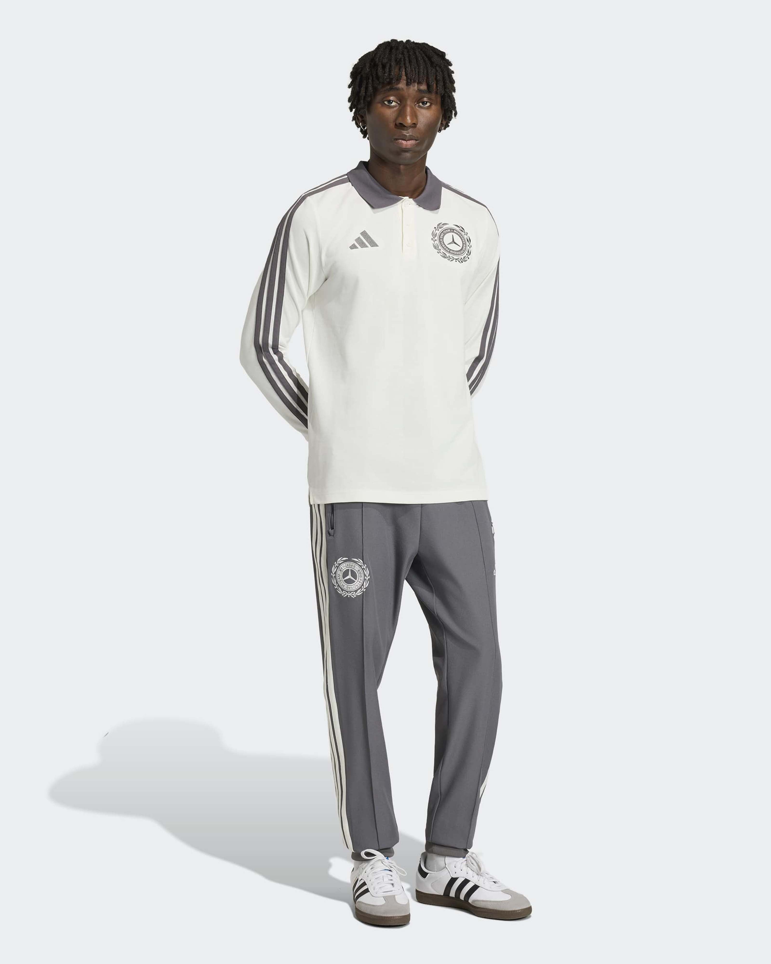 Mens Silver Arrows Icon Polo Off White