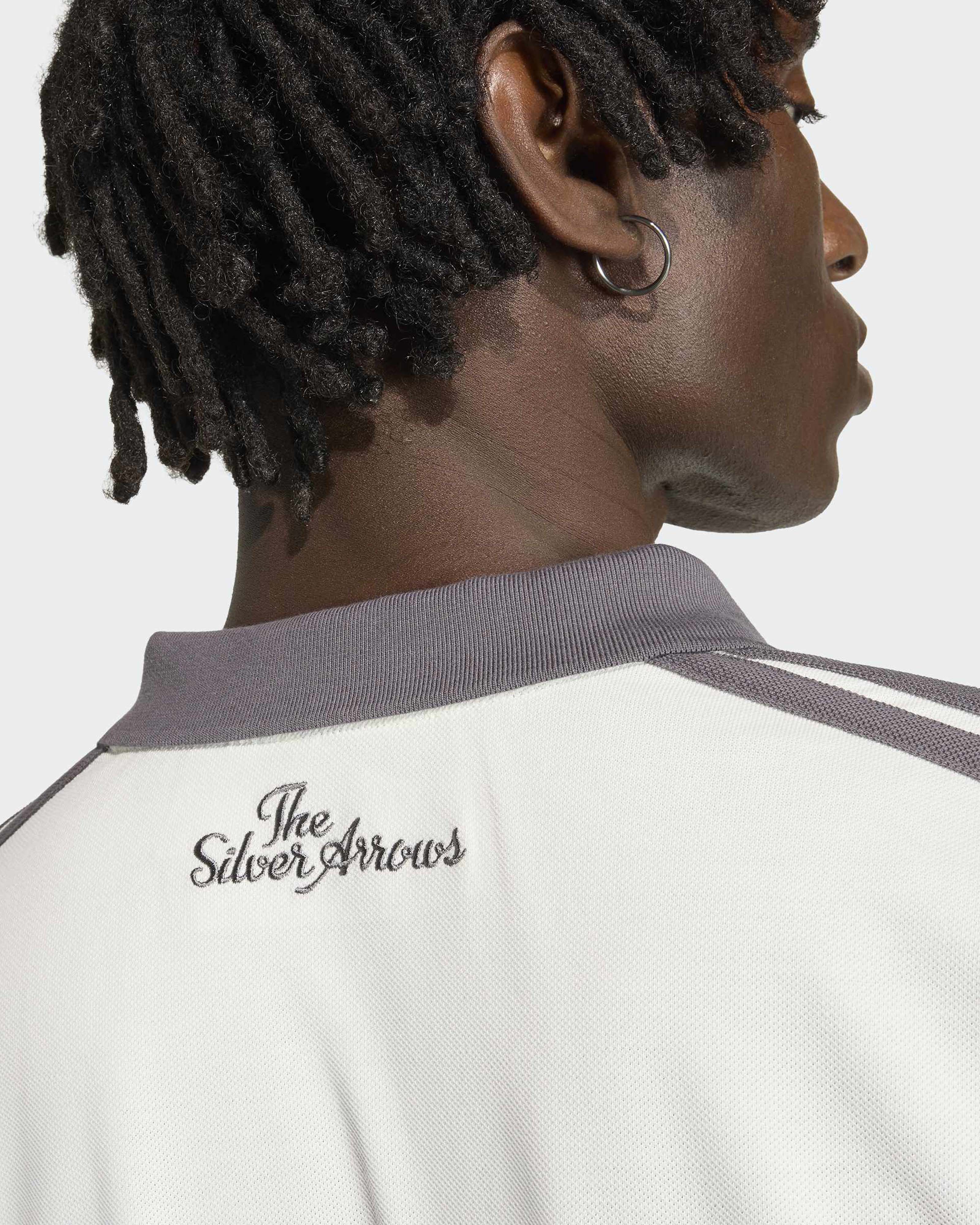 Mens Silver Arrows Icon Polo Off White