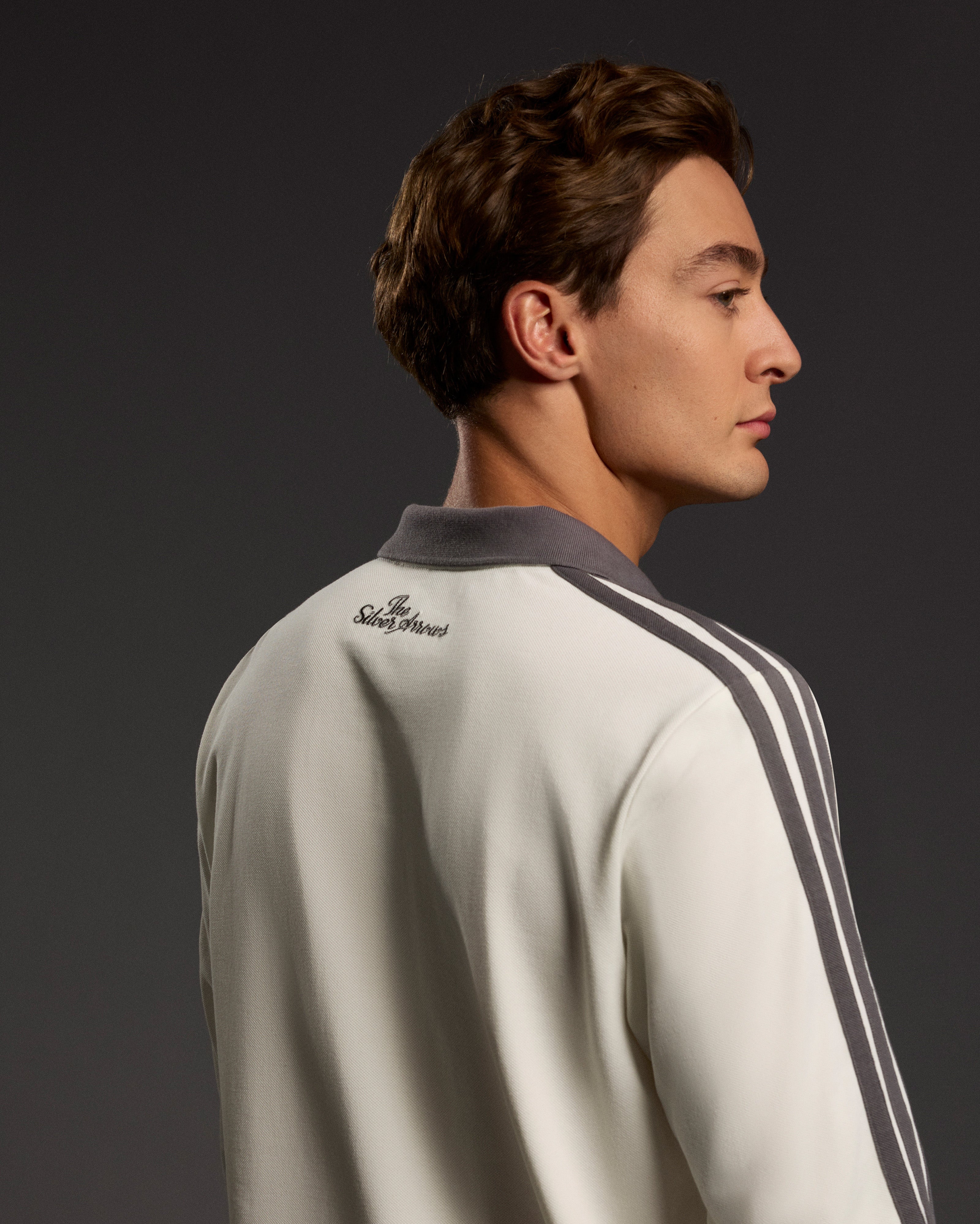 2026 Men's Silver Arrows Icon Polo - Off White | Mercedes-AMG