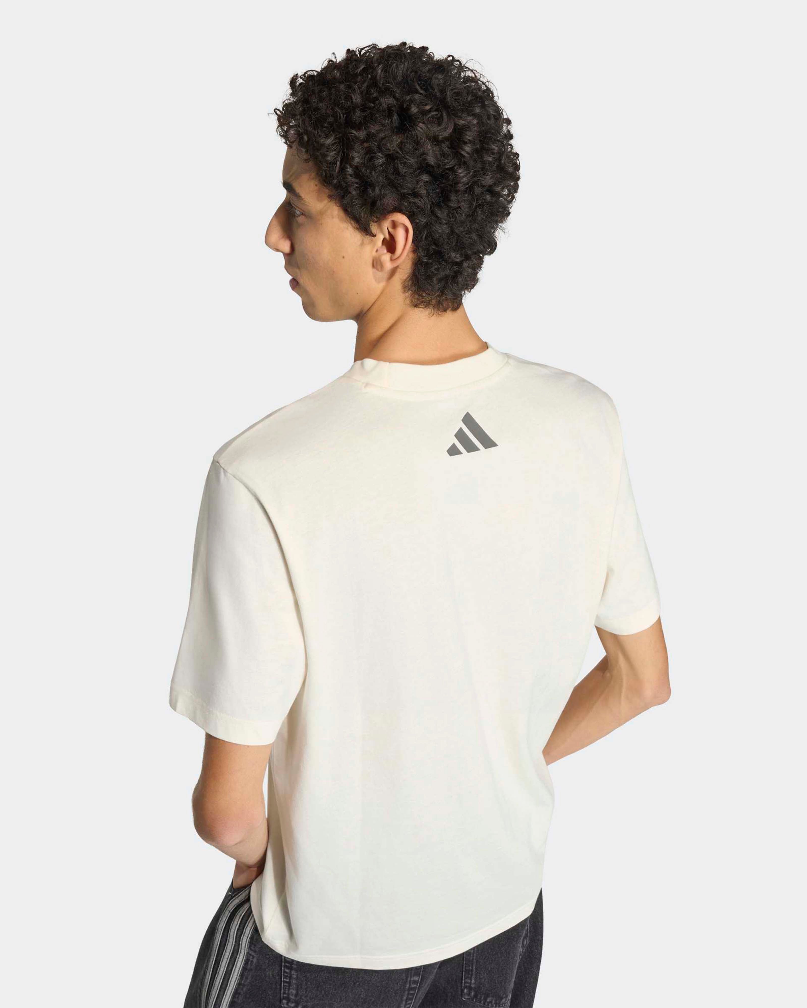 Mens Silver Arrows Heritage Logo T-shirt Off White