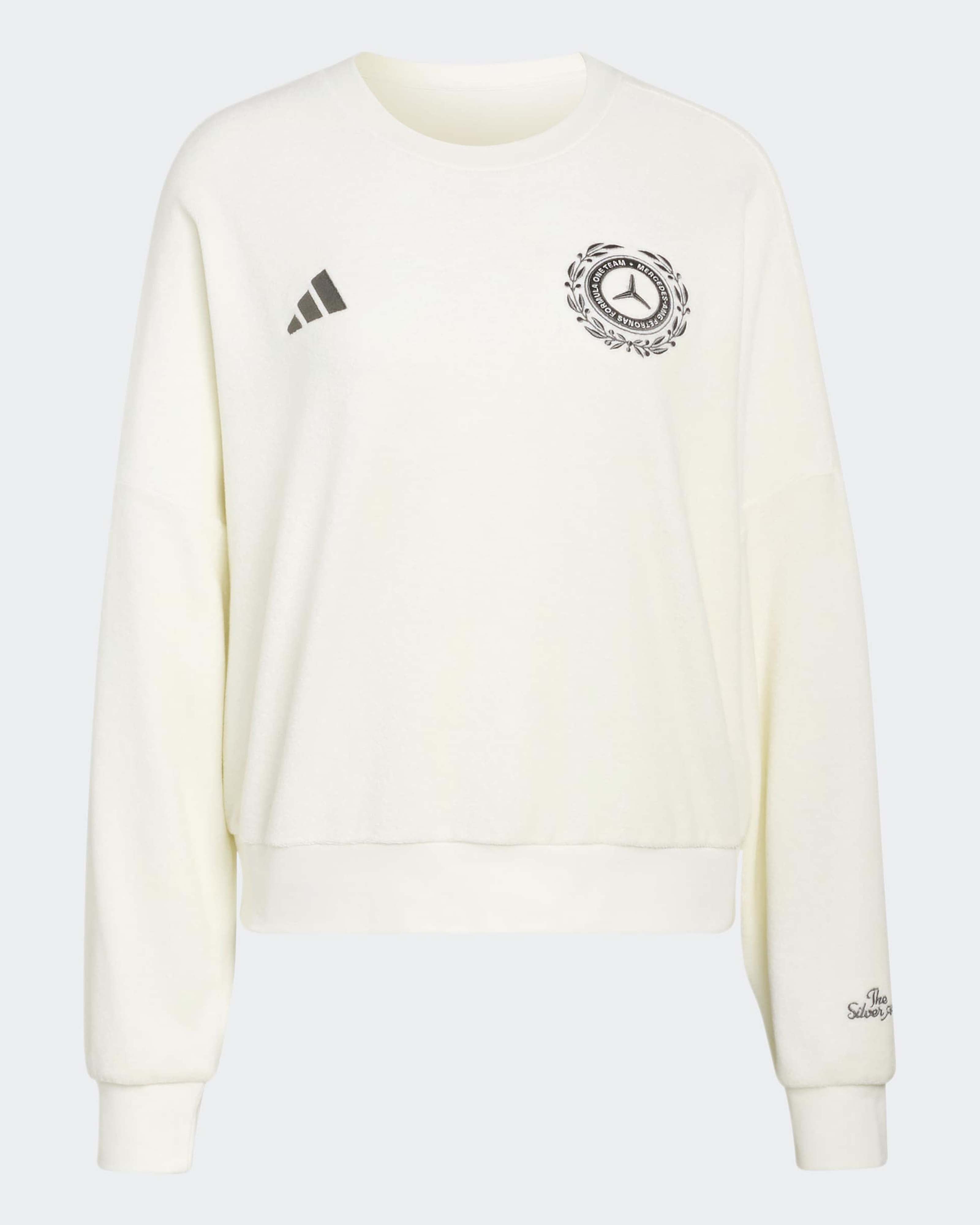 Womens Silver Arrows Heritage Sweatshirt Off White