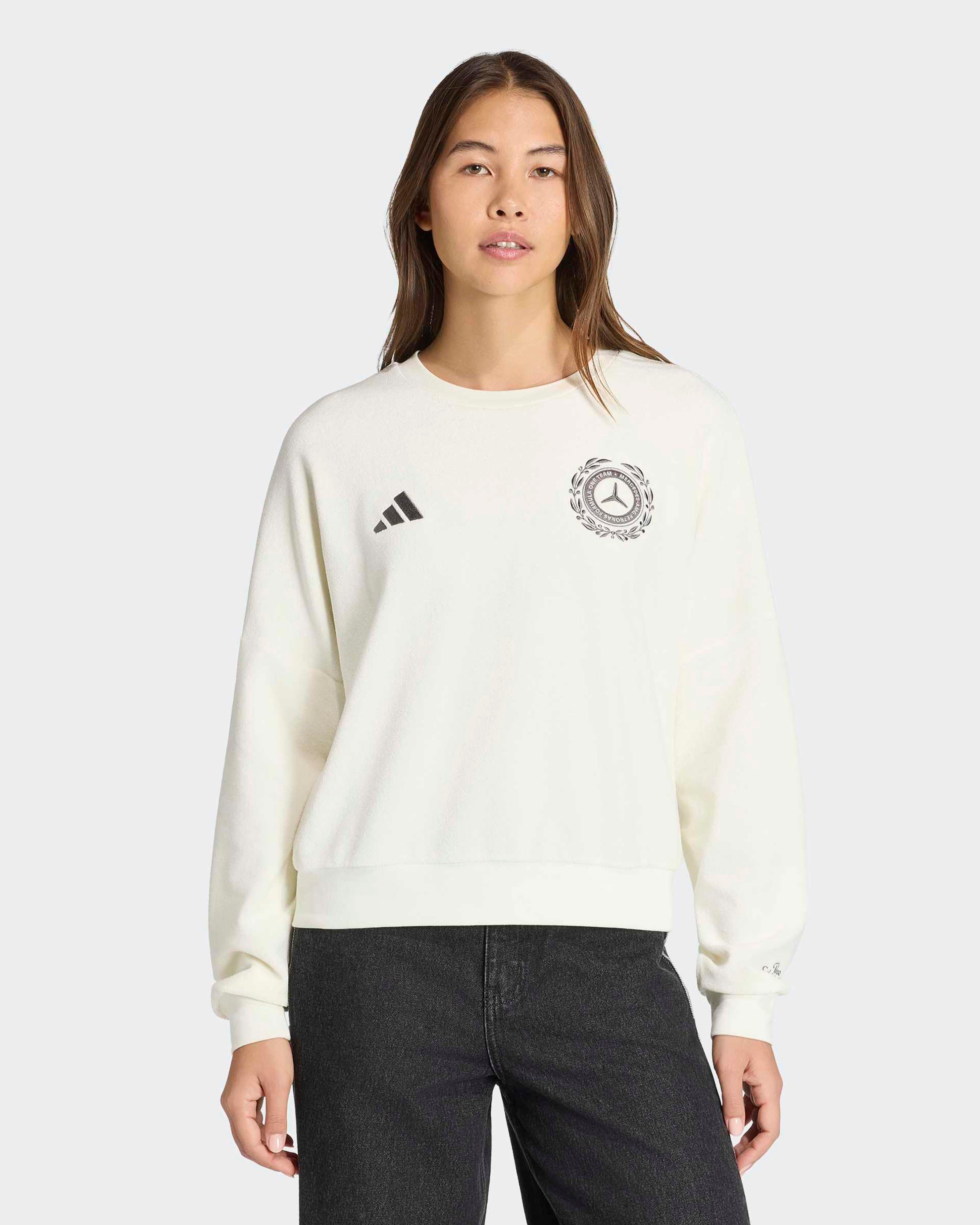 Womens Silver Arrows Heritage Sweatshirt Off White