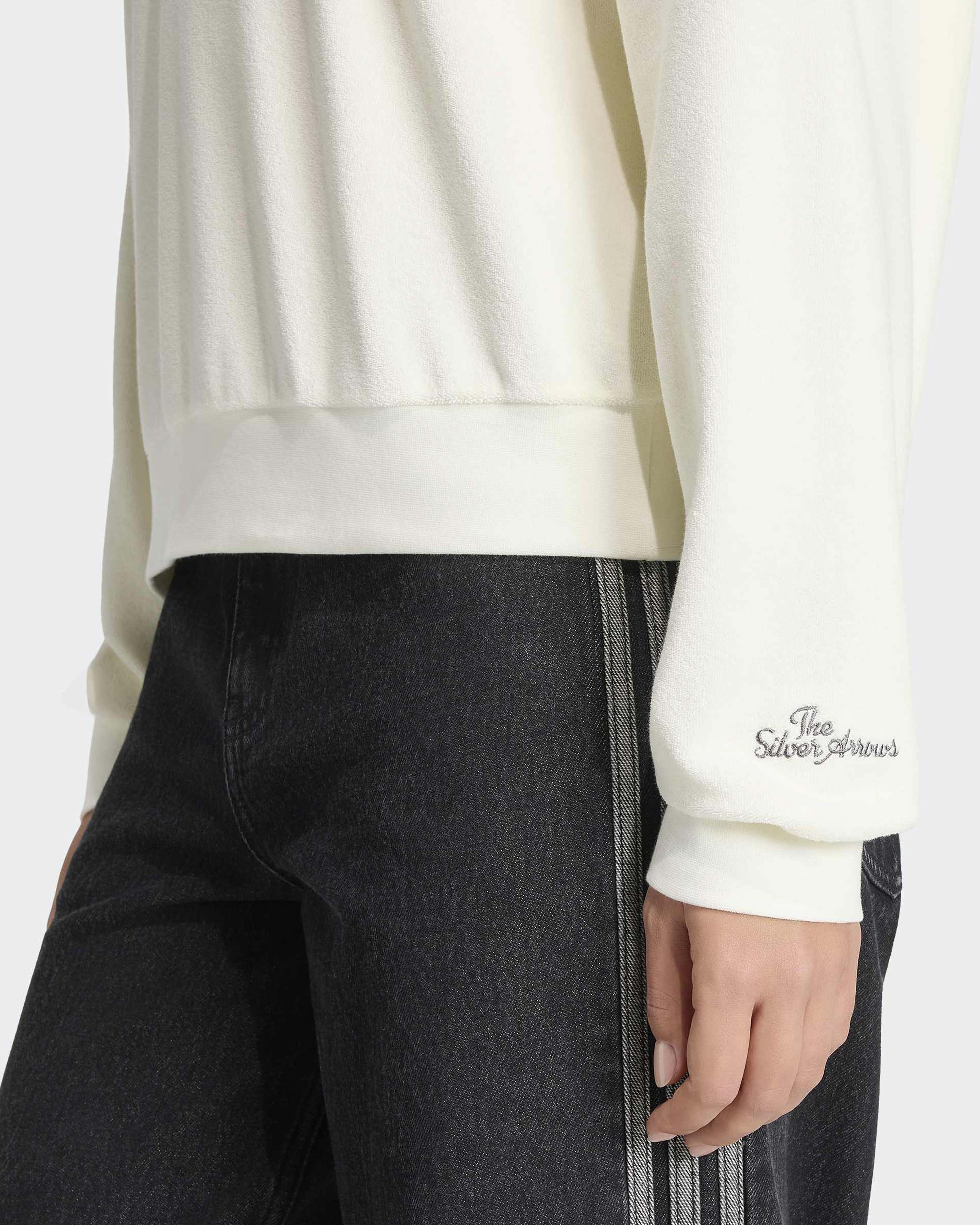 Womens Silver Arrows Heritage Sweatshirt Off White