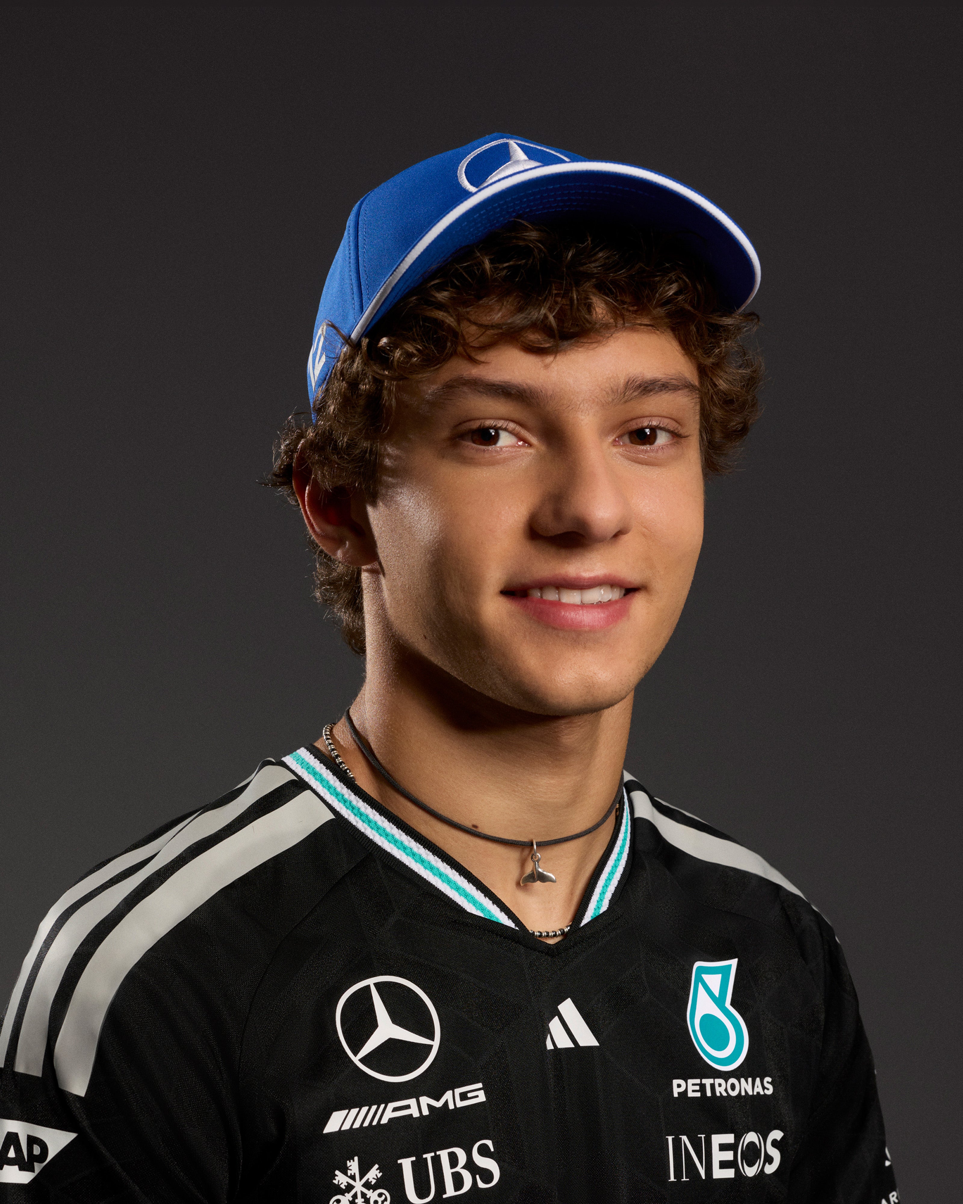 2026 Kimi Antonelli #12 Blue Cap | Official Mercedes-AMG PETRONAS