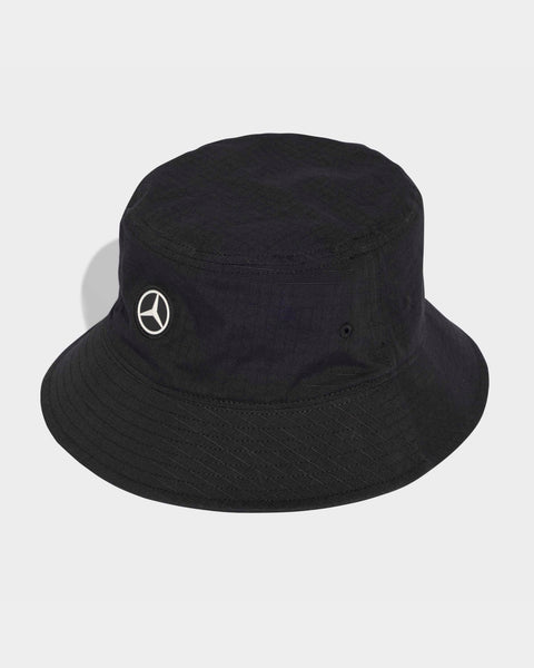 2026 Mechanics Bucket Hat - Black | Official Mercedes-AMG PETRONAS