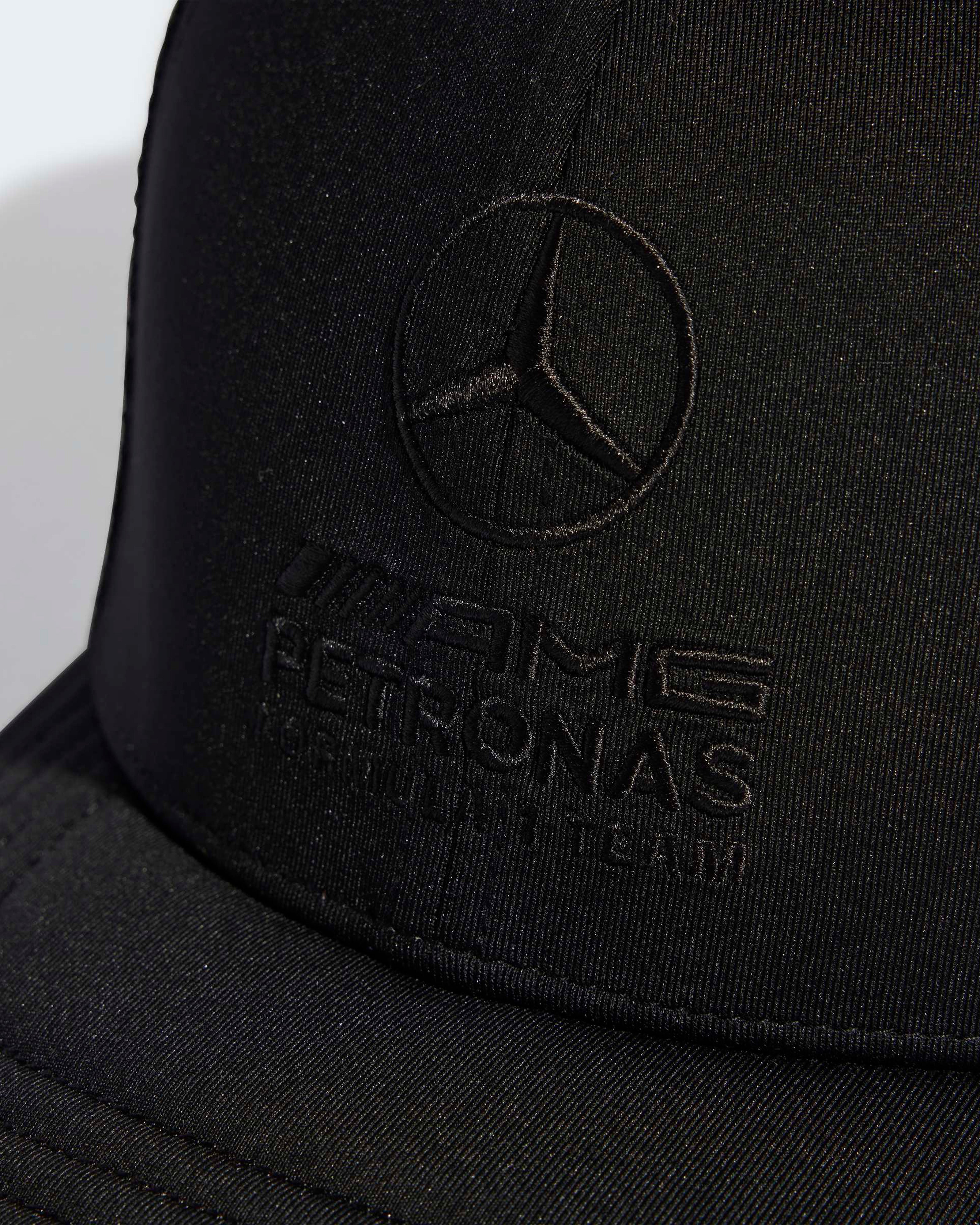2026 Lights Out Trucker Cap - Black | Mercedes-AMG PETRONAS F1