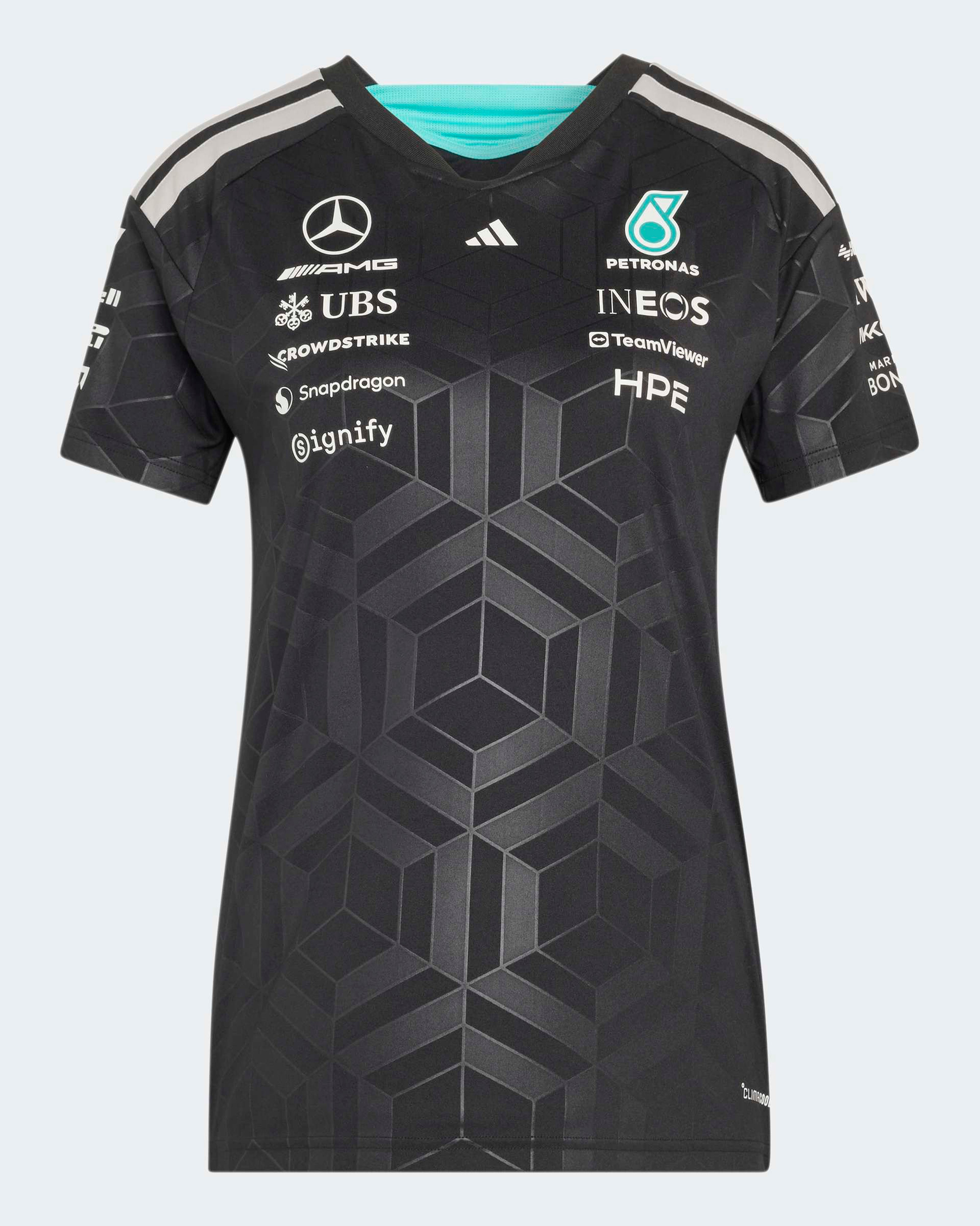 26 Mercedes AMG F1 チーム オフィシャル フーディー L 2026 Men's Lights Out Hoodie - Black | Mercedes-AMG PETRONAS F1