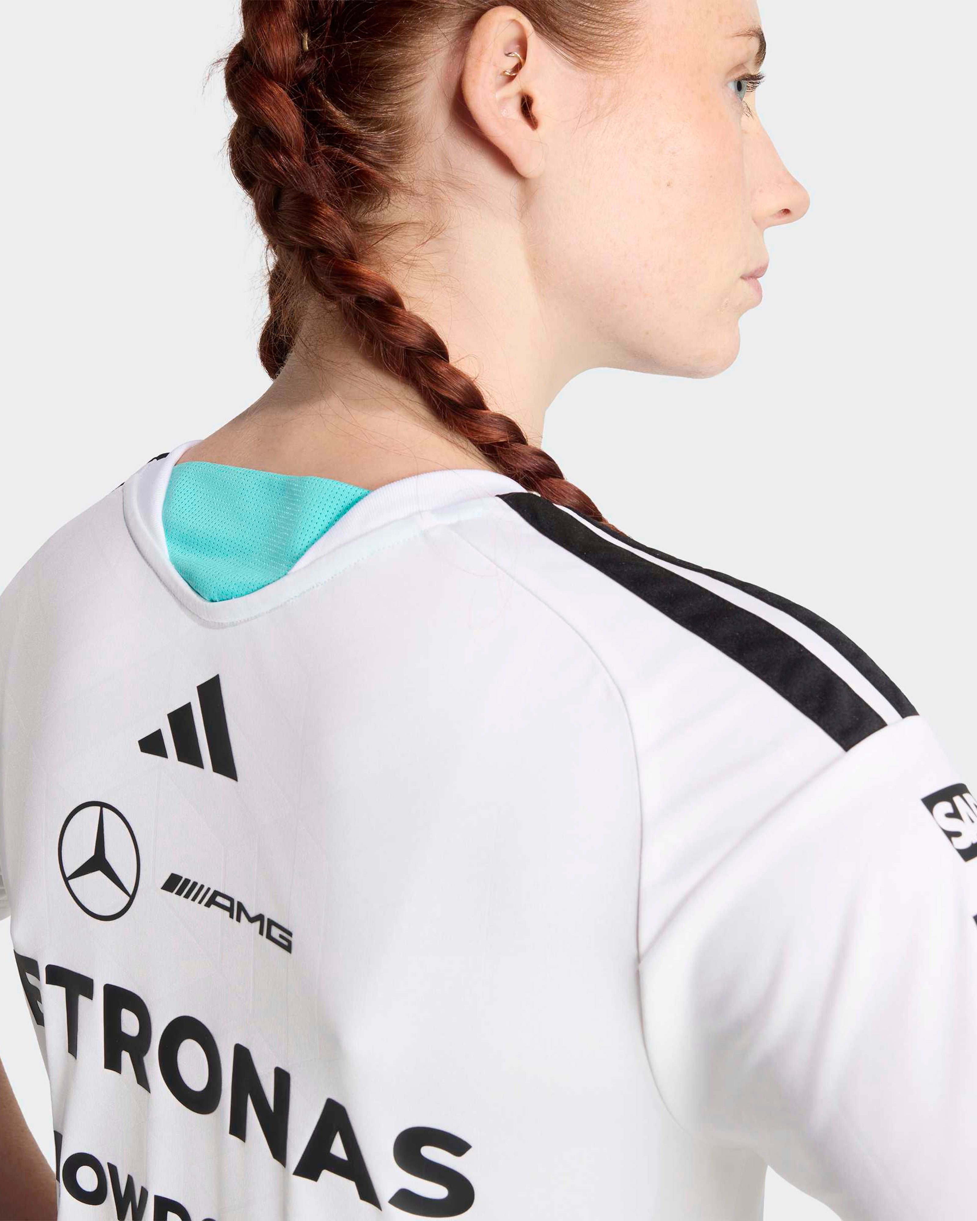 Women's 2026 Team Driver Tee - White | Mercedes-AMG PETRONAS F1