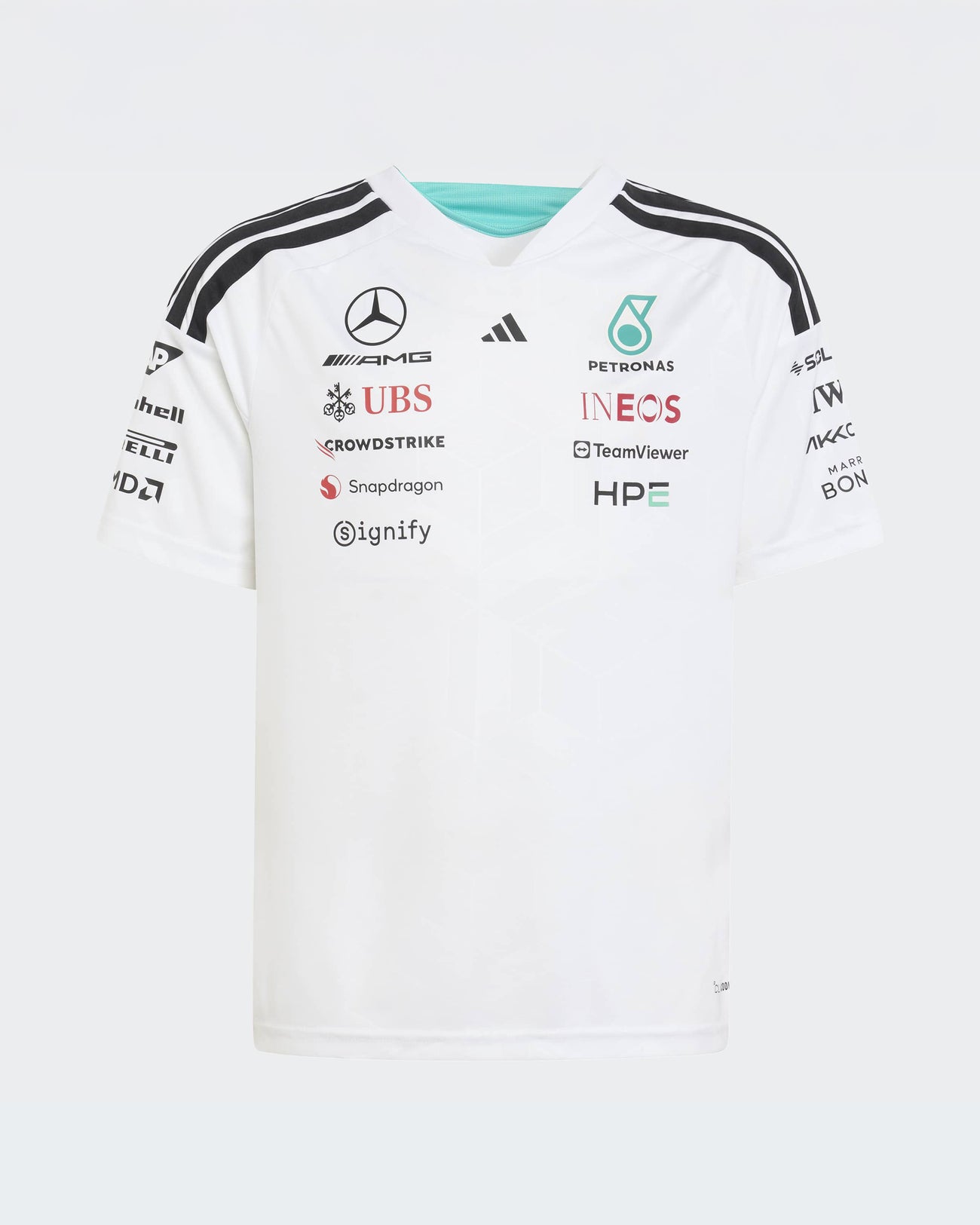 Kids 2026 Team Driver Tee White