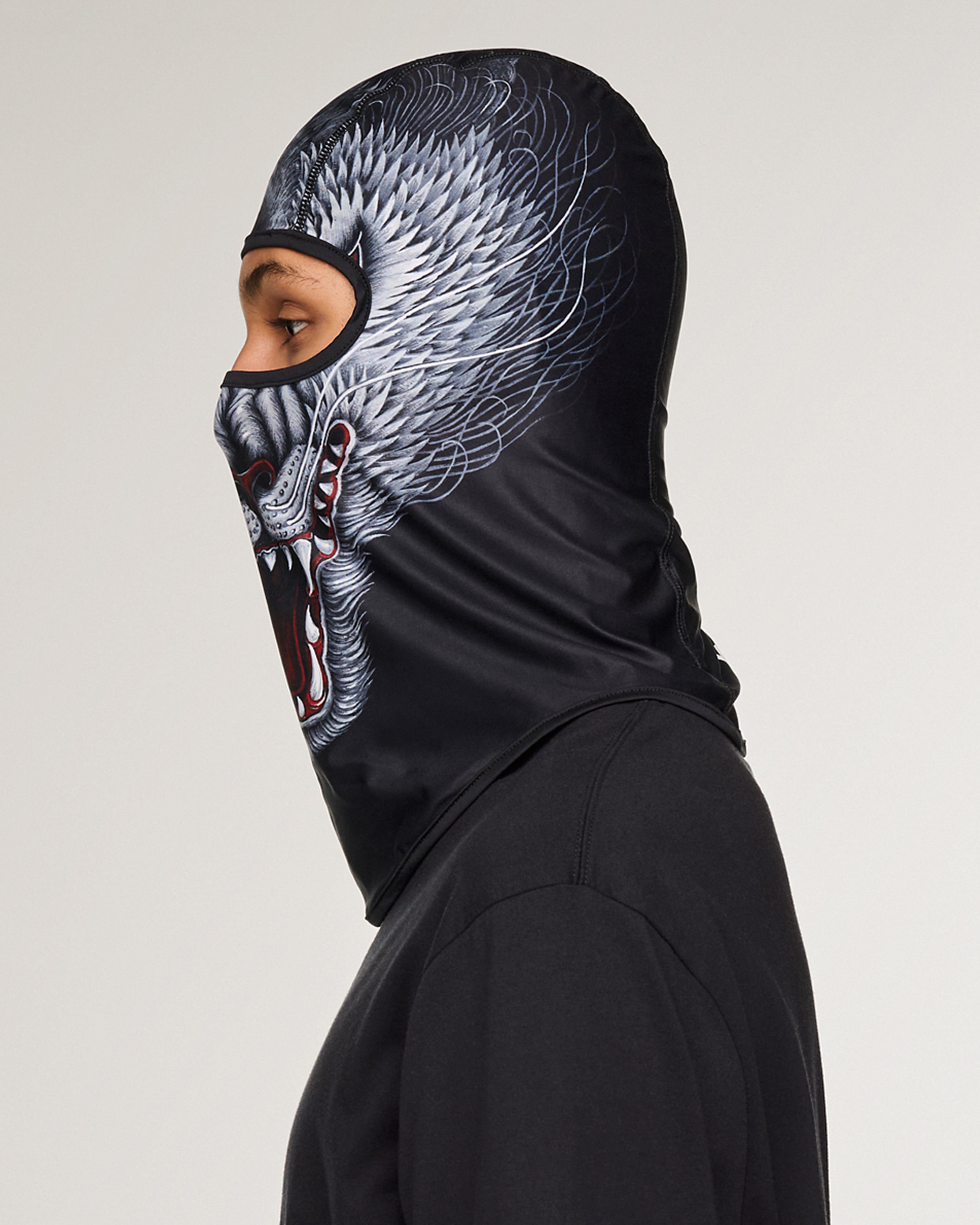 2026 Y-3 Wolf Balaclava - Black | Mercedes-AMG PETRONAS F1