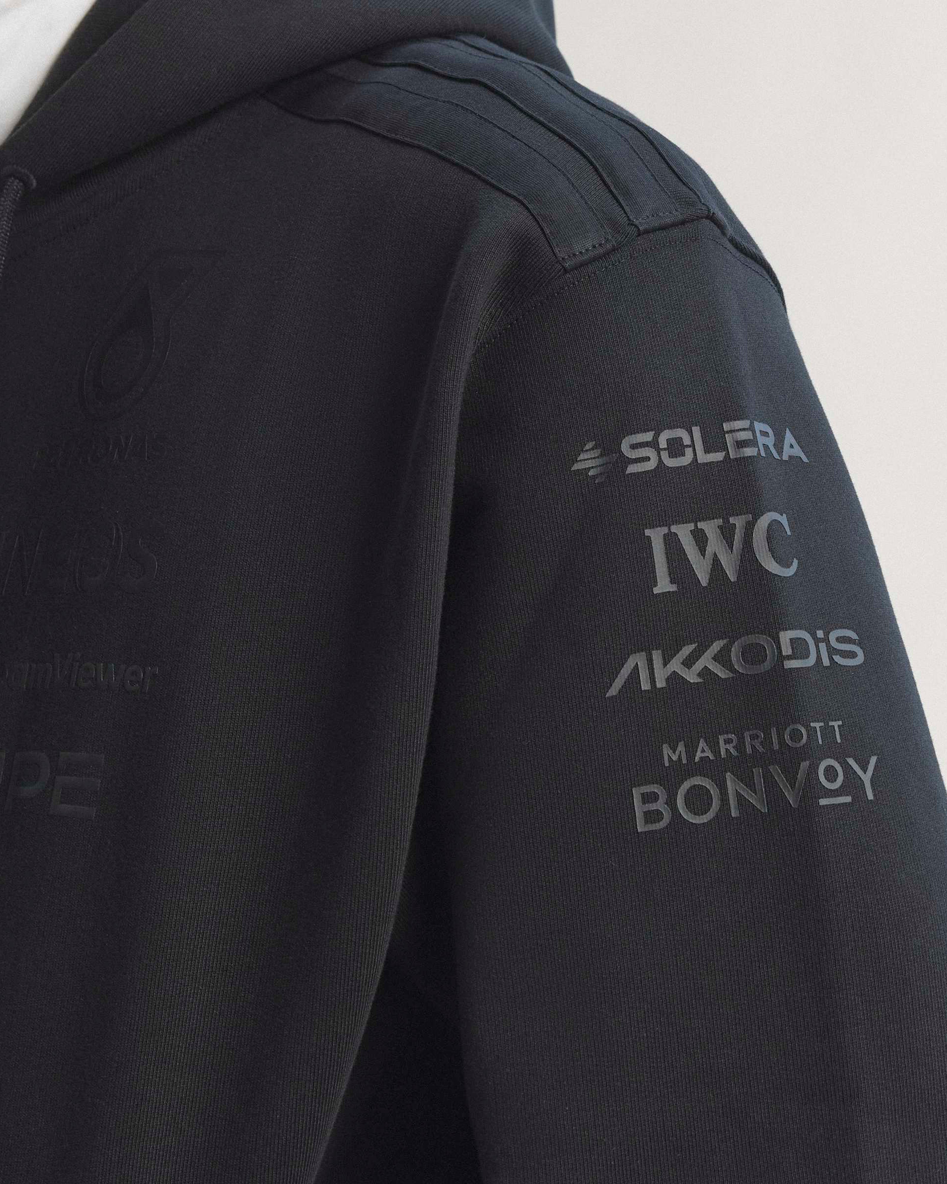 2026 Men's Lights Out Hoodie - Black | Mercedes-AMG PETRONAS F1