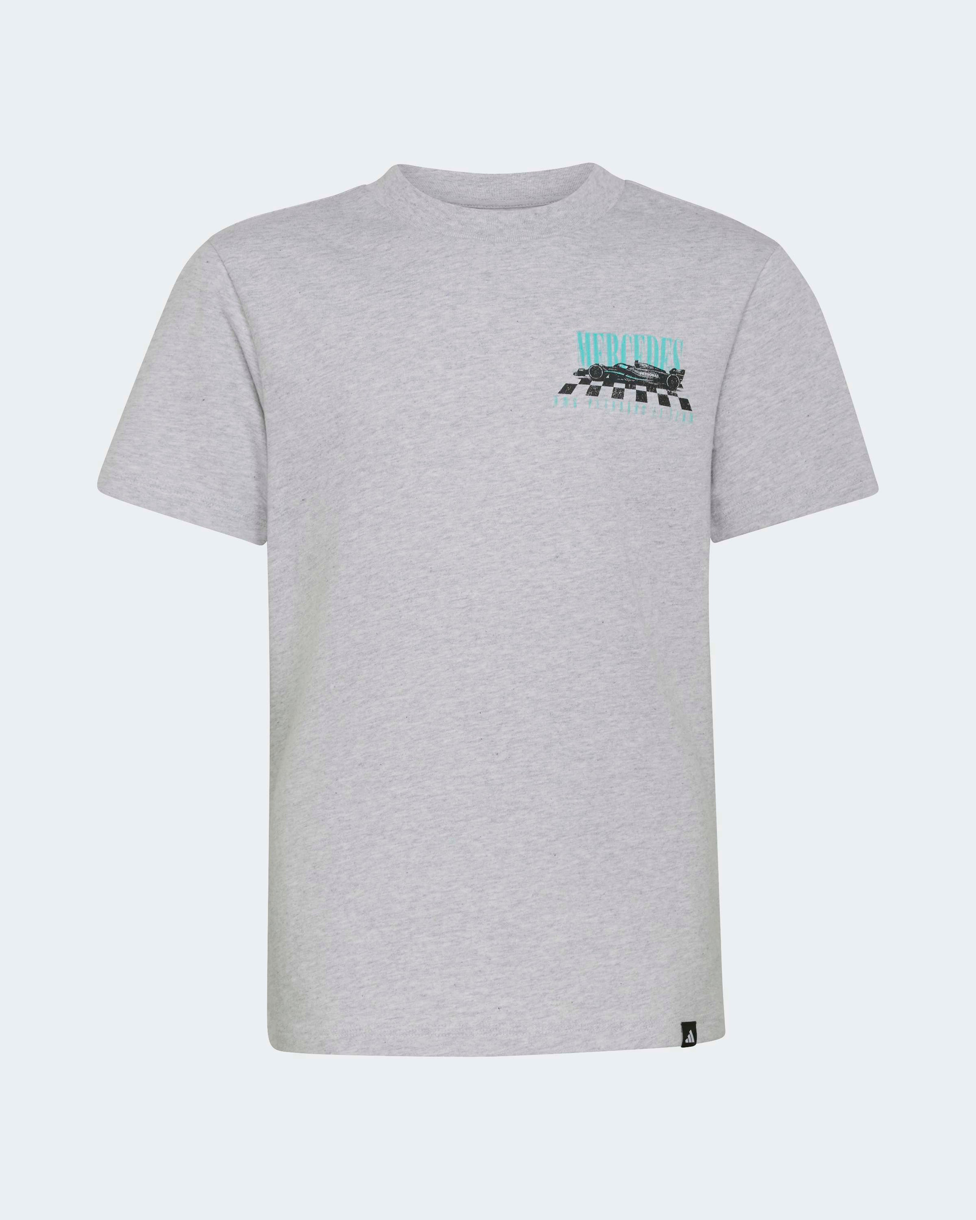 【専用出品】PEOPLE 1 DOT GRAPHIC TEE ASH GRAY 2026 Kids Overtake T-shirt - Gray | Mercedes-AMG PETRONAS F1 Team