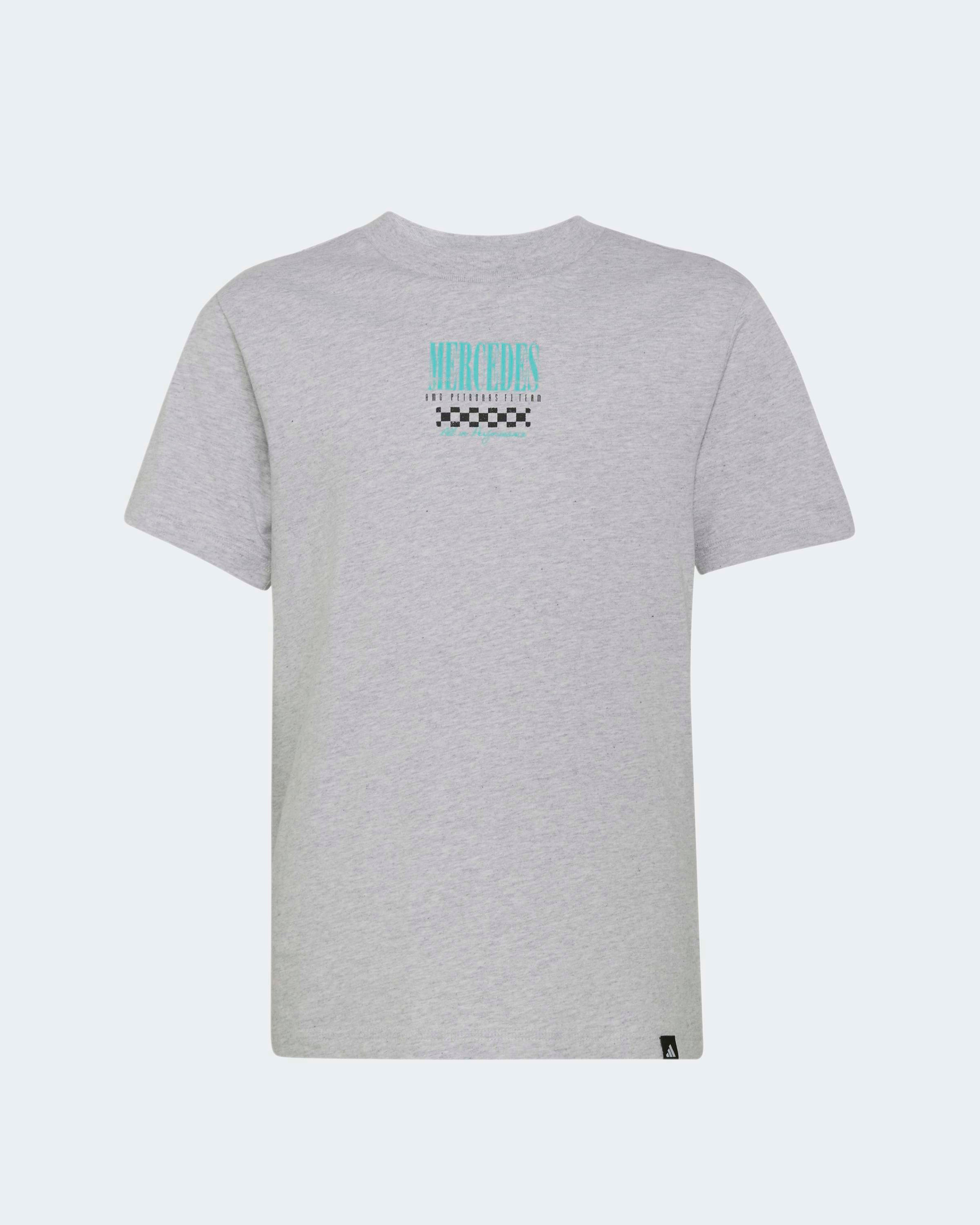 Kids Graphic Race T-shirt Grey