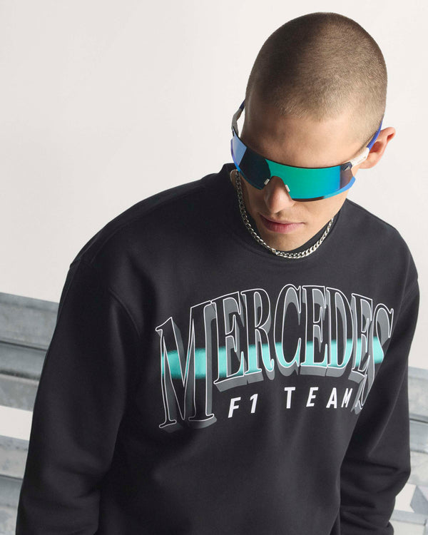 Mens Las Vegas Sweat Top Black