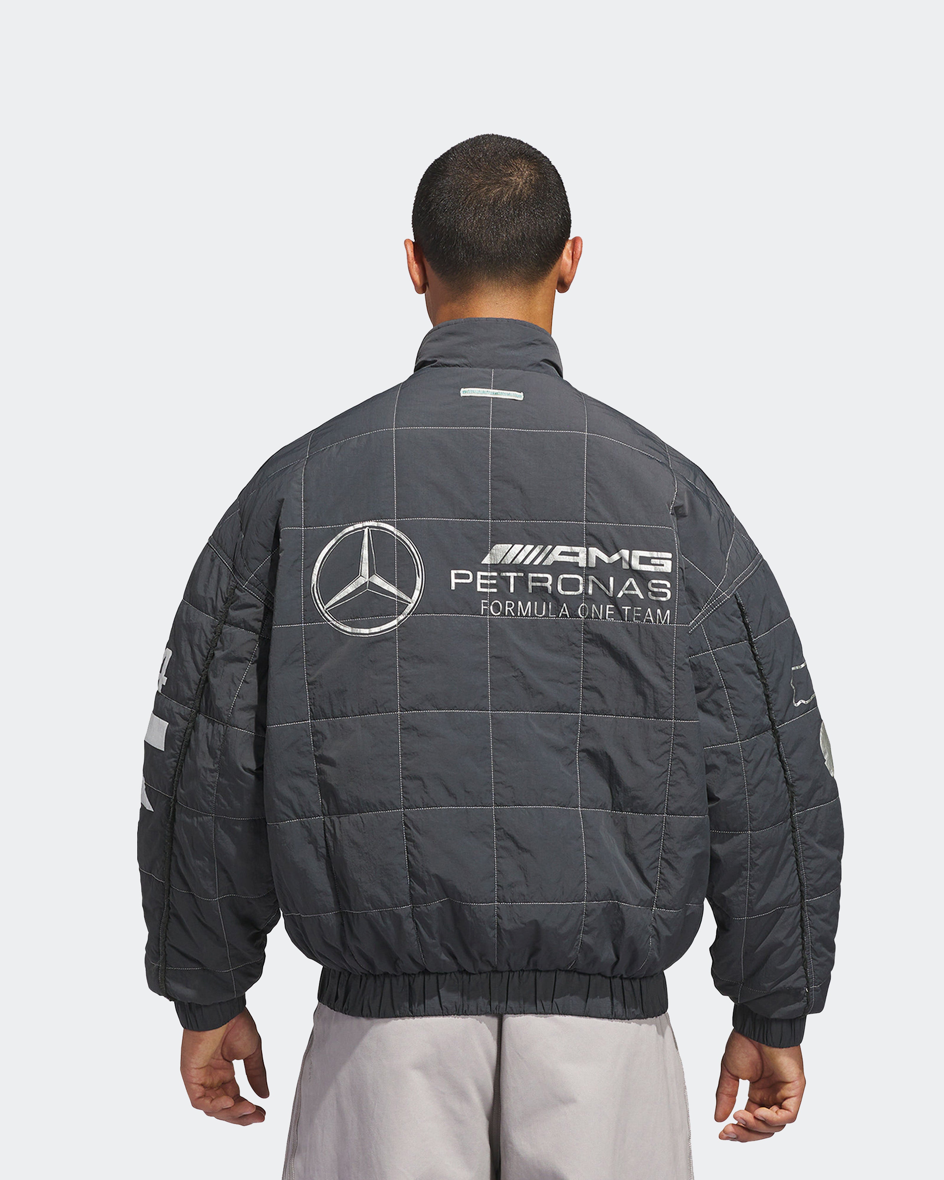 adidas para Bad Bunny x Mercedes-AMG F1 Racing Jacket Grey