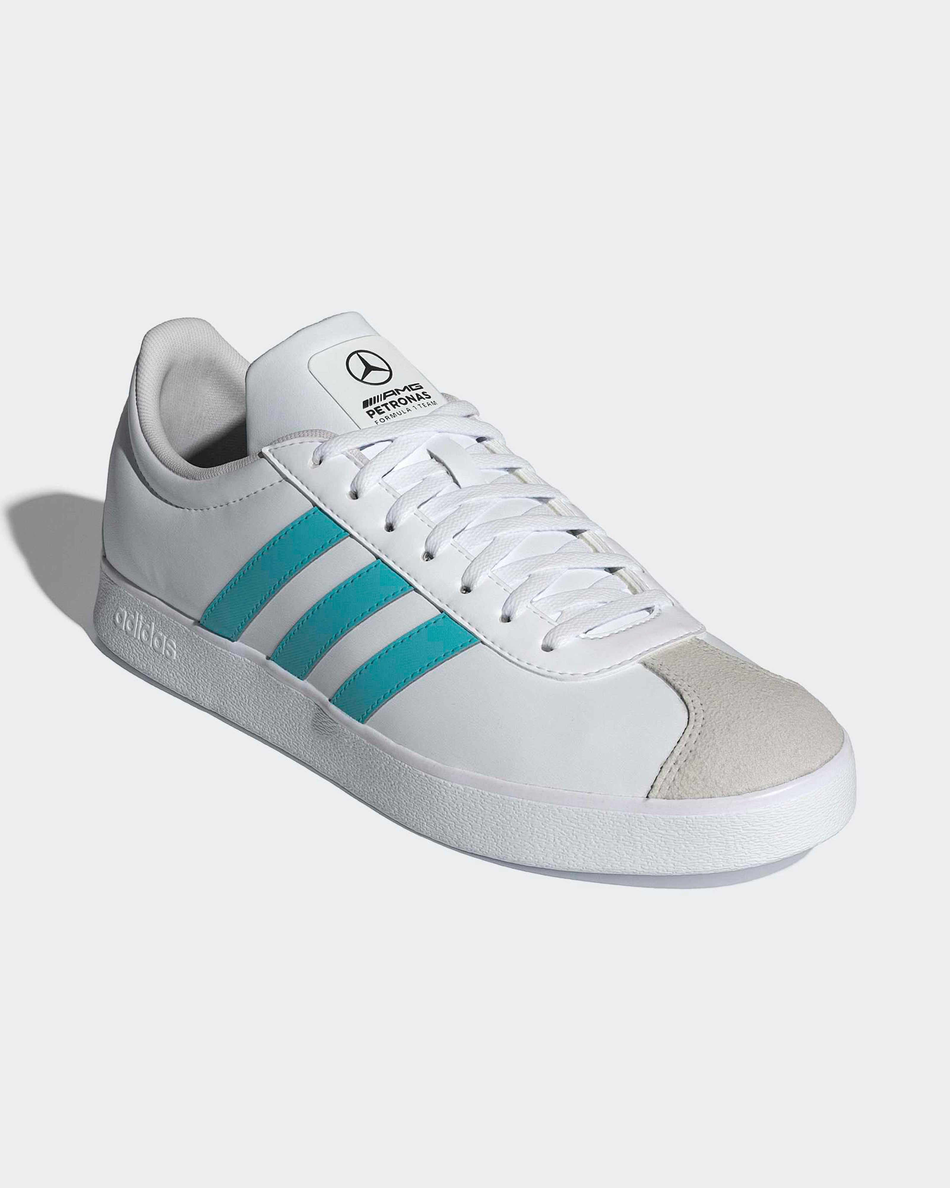 2026 adidas VL Court Shoes White | Official Mercedes-AMG PETRONAS