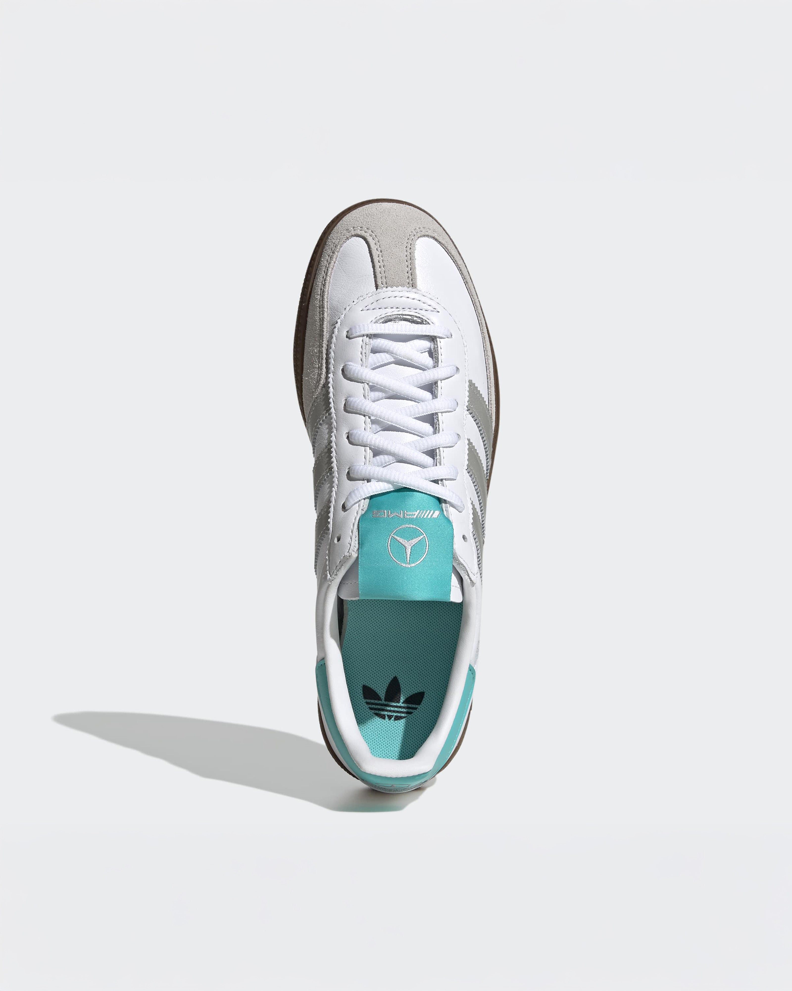2026 Men's Handball Spezial Shoes - White | Mercedes-AMG PETRONAS