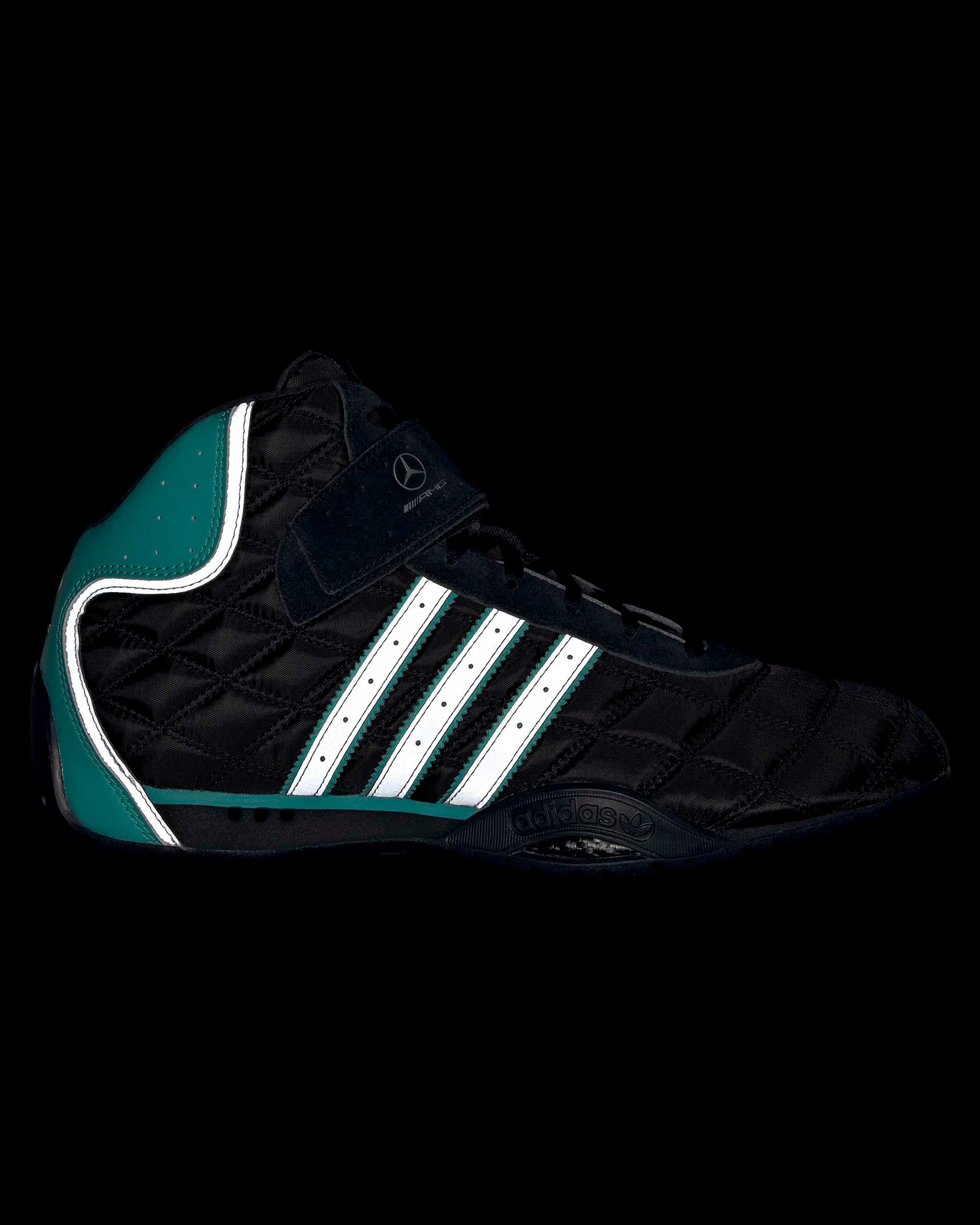 2026 adidas Adiracer Hi Shoes Black | Mercedes-AMG PETRONAS F1
