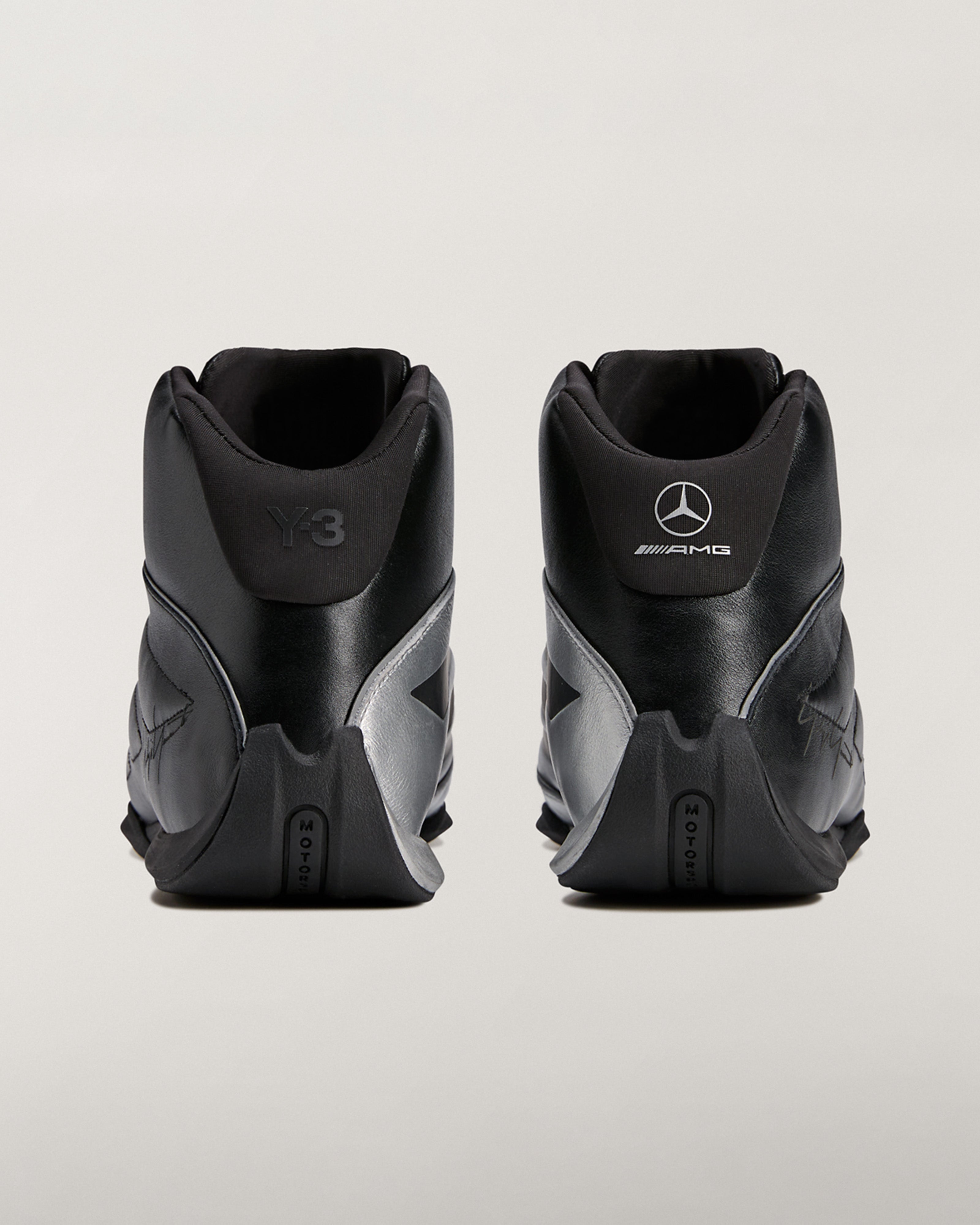 Y-3 Feroza High Shoes - Black | Mercedes-AMG PETRONAS F1 Team x Y