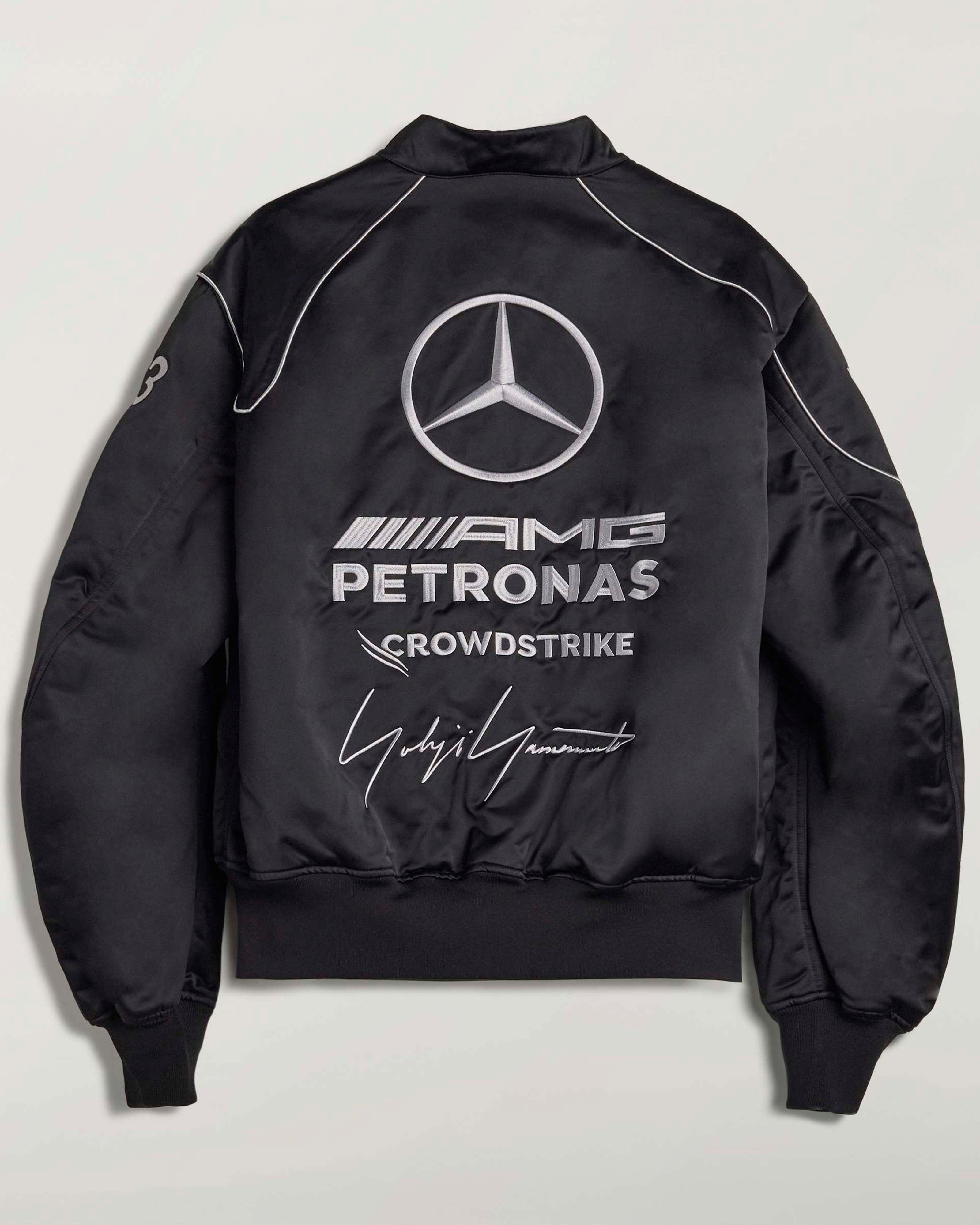 2026 Y-3 Jacket - Black | Mercedes-AMG PETRONAS F1 Team Official