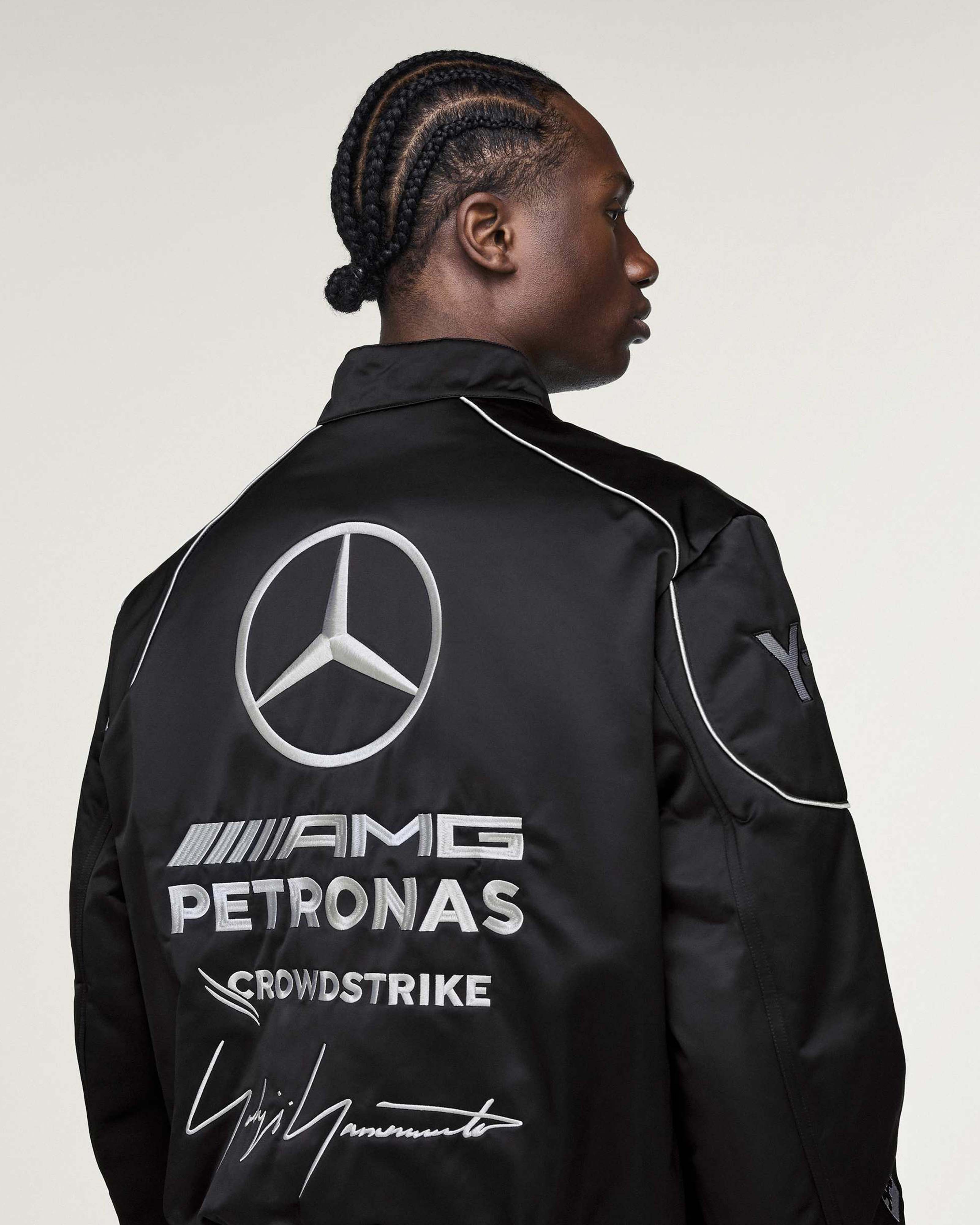 2026 Y-3 Jacket - Black | Mercedes-AMG PETRONAS F1 Team Official