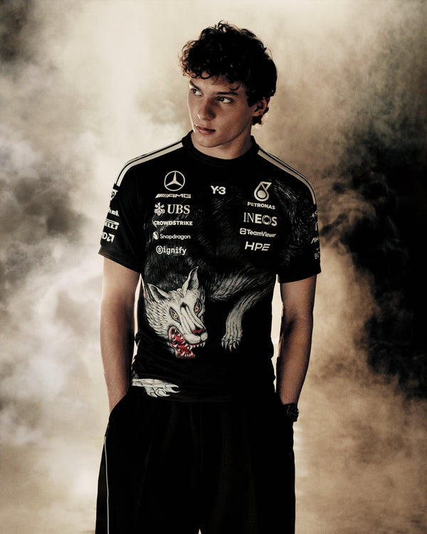 Y-3 Short-Sleeve Team Driver Tee Black