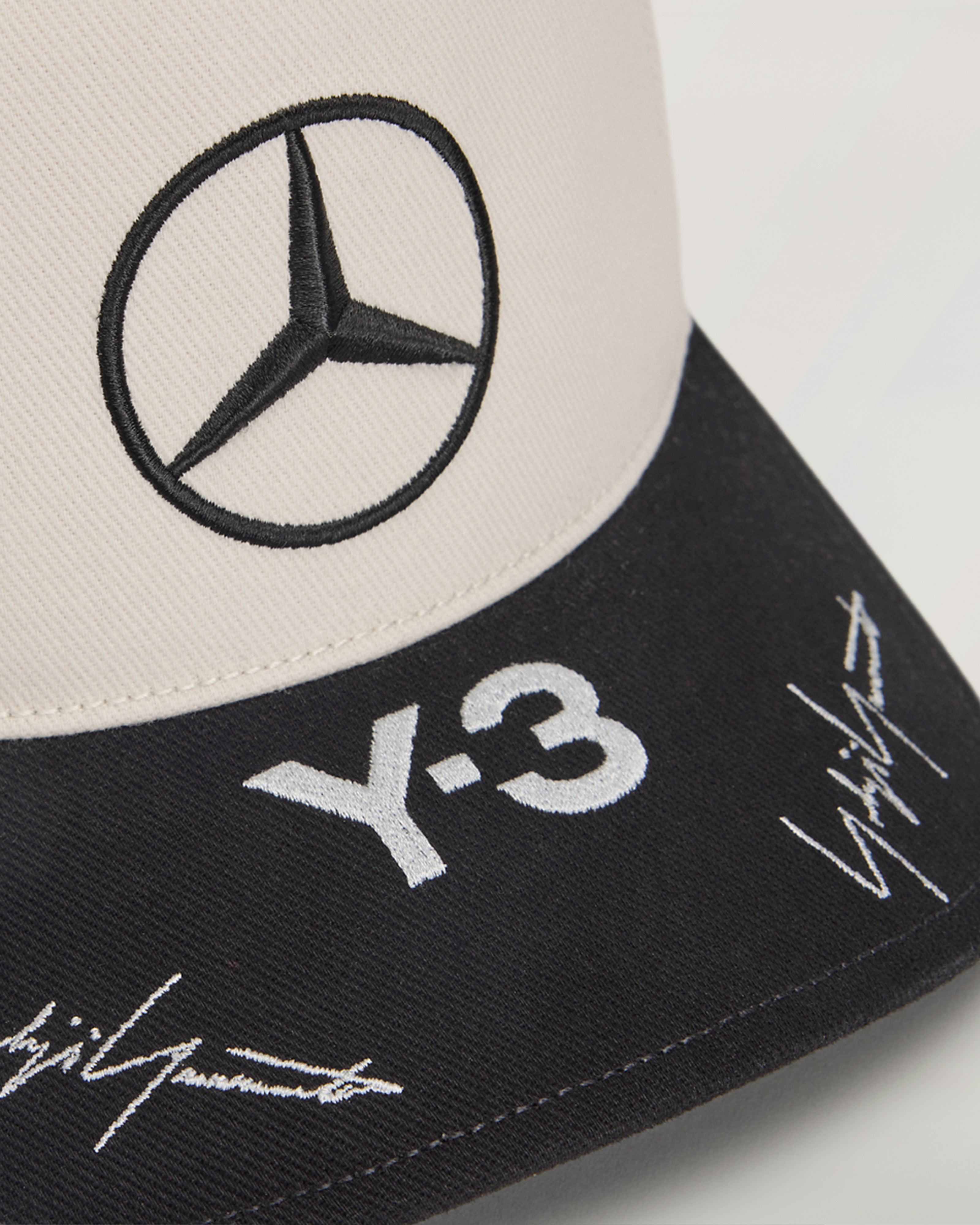 Mercedes-AMG PETRONAS F1 Team Y-3 Race Cap - Gray | Official 2026
