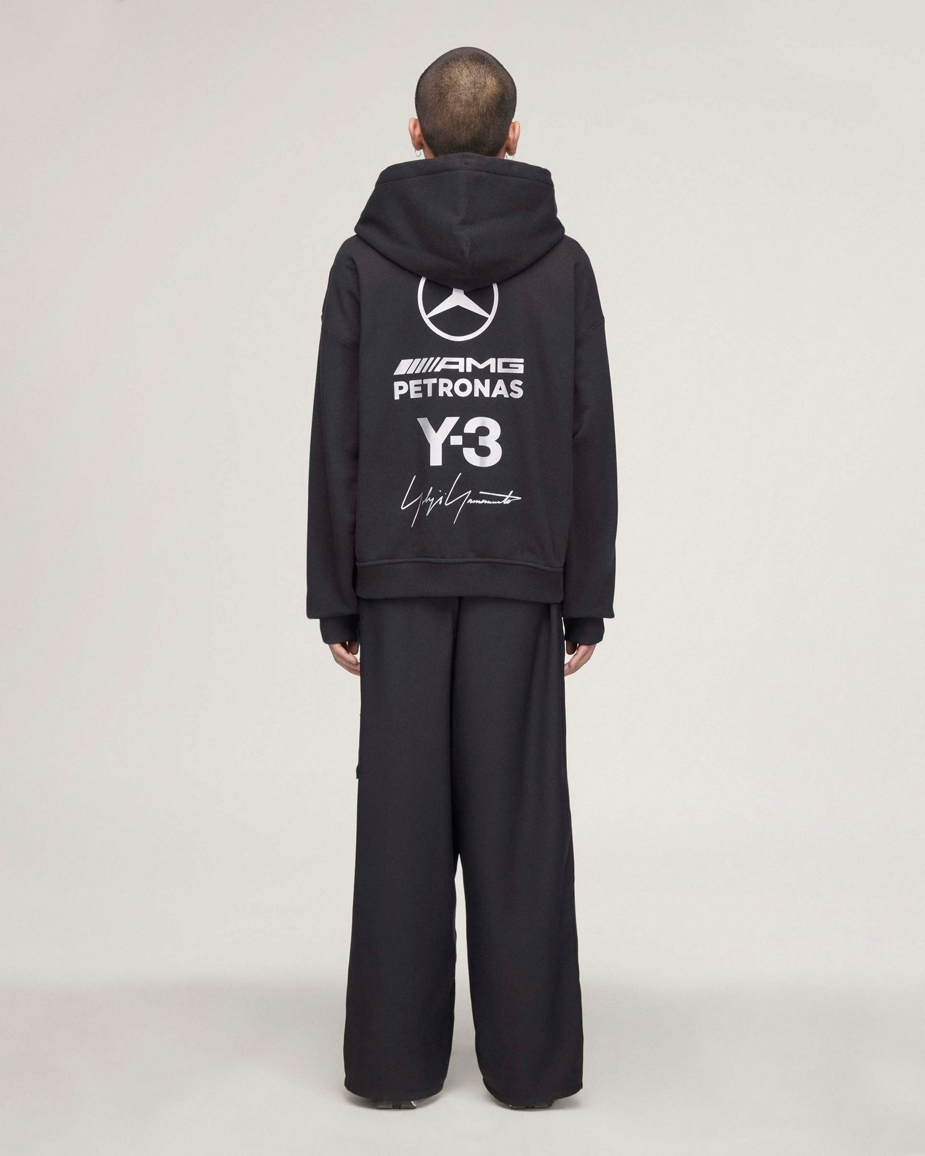 Mercedes-AMG PETRONAS F1 Team x Y-3 Zip Hoodie - Black | Official