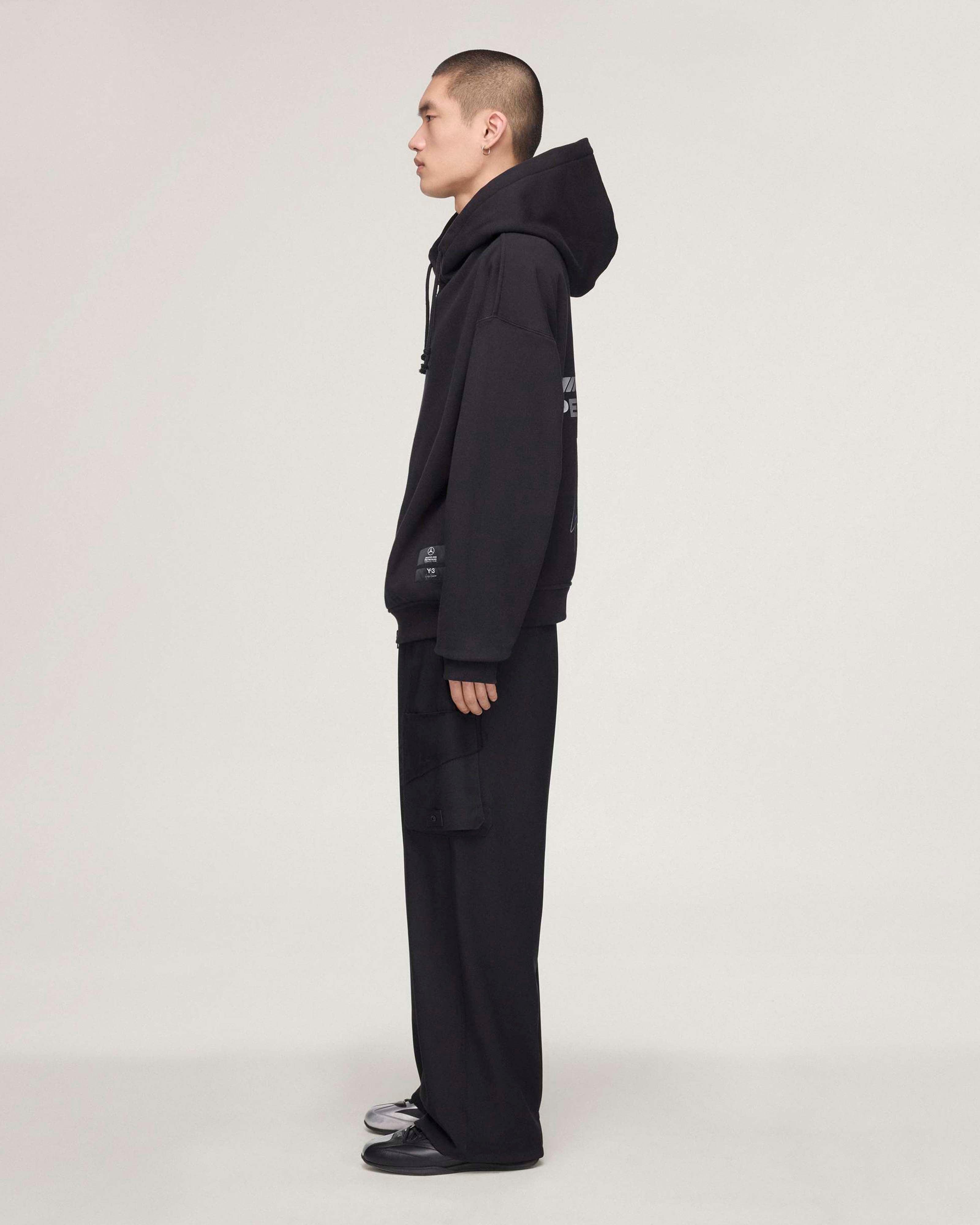 Mercedes-AMG PETRONAS F1 Team x Y-3 Zip Hoodie - Black | Official