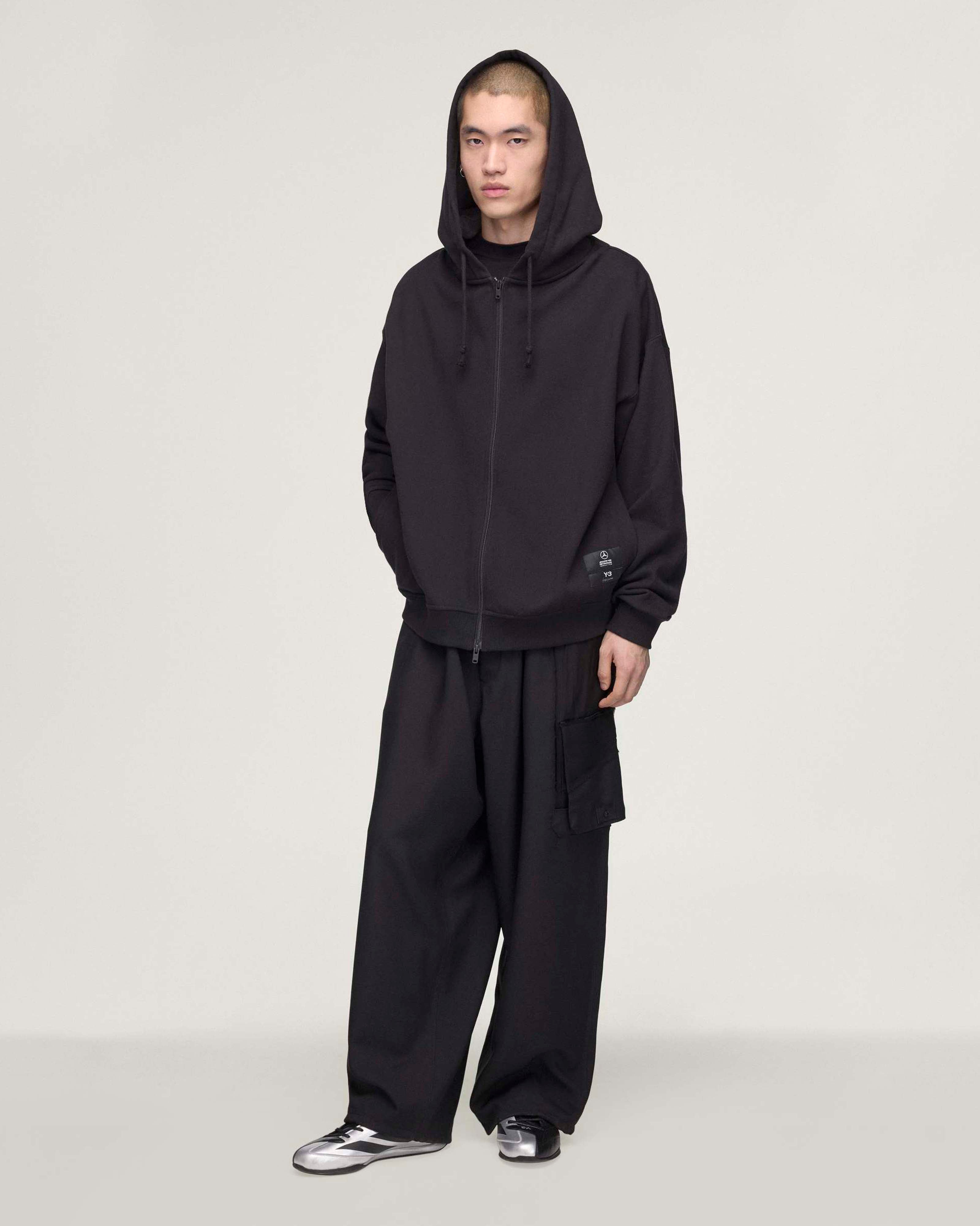 Mercedes-AMG PETRONAS F1 Team x Y-3 Zip Hoodie - Black | Official