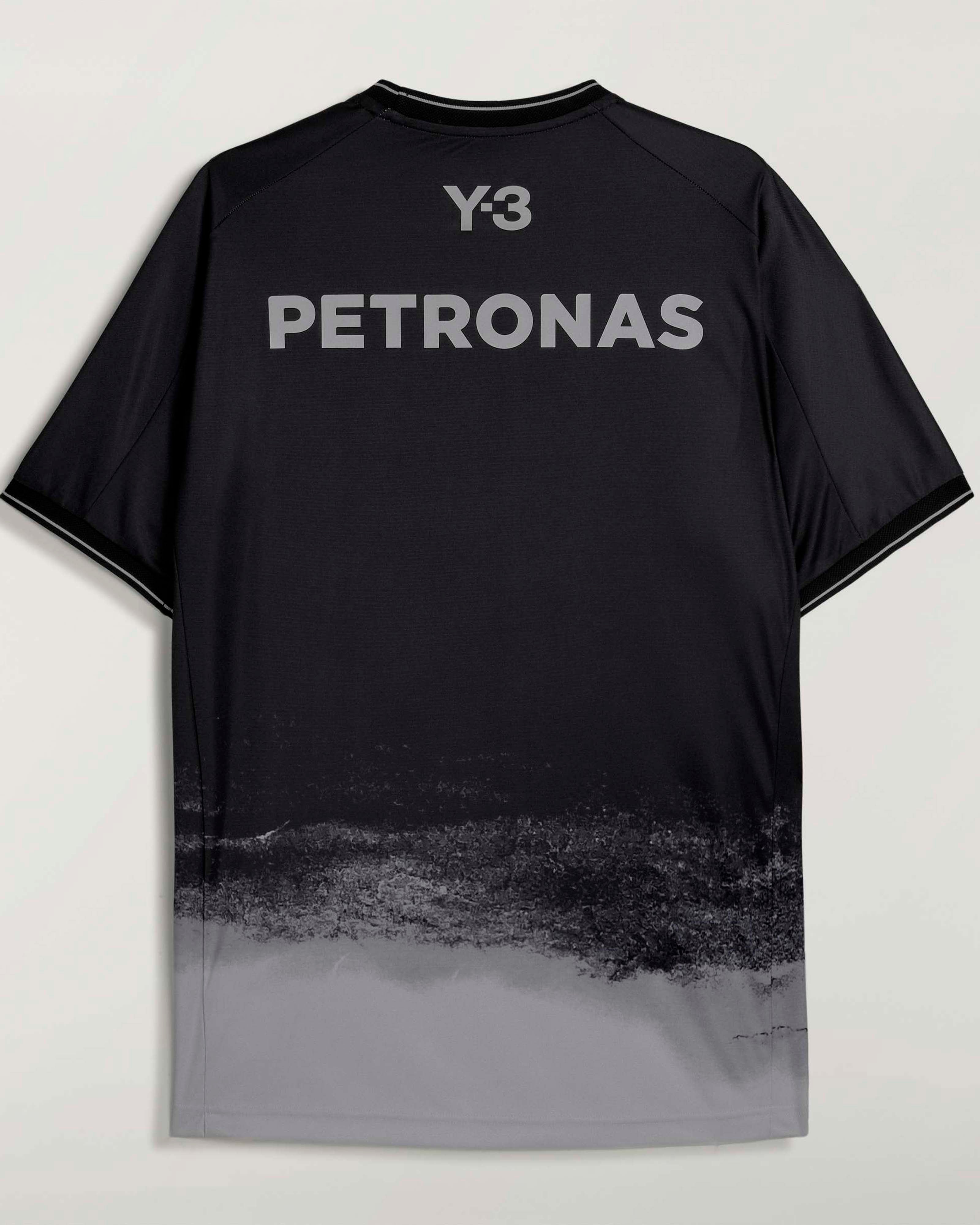 2026 Y-3 Mechanics Tee - Black | Mercedes-AMG PETRONAS F1 Team