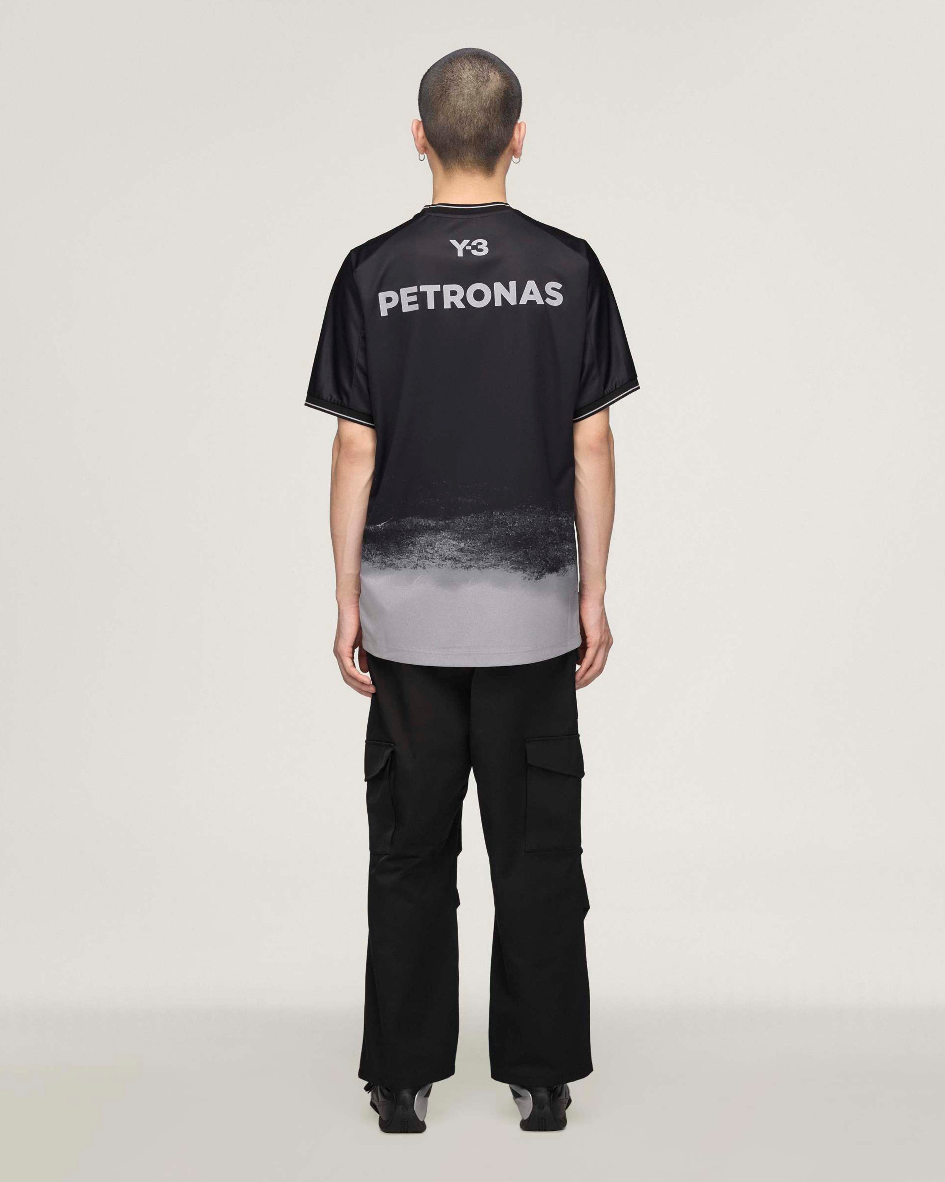 2026 Y-3 Mechanics Tee - Black | Mercedes-AMG PETRONAS F1 Team