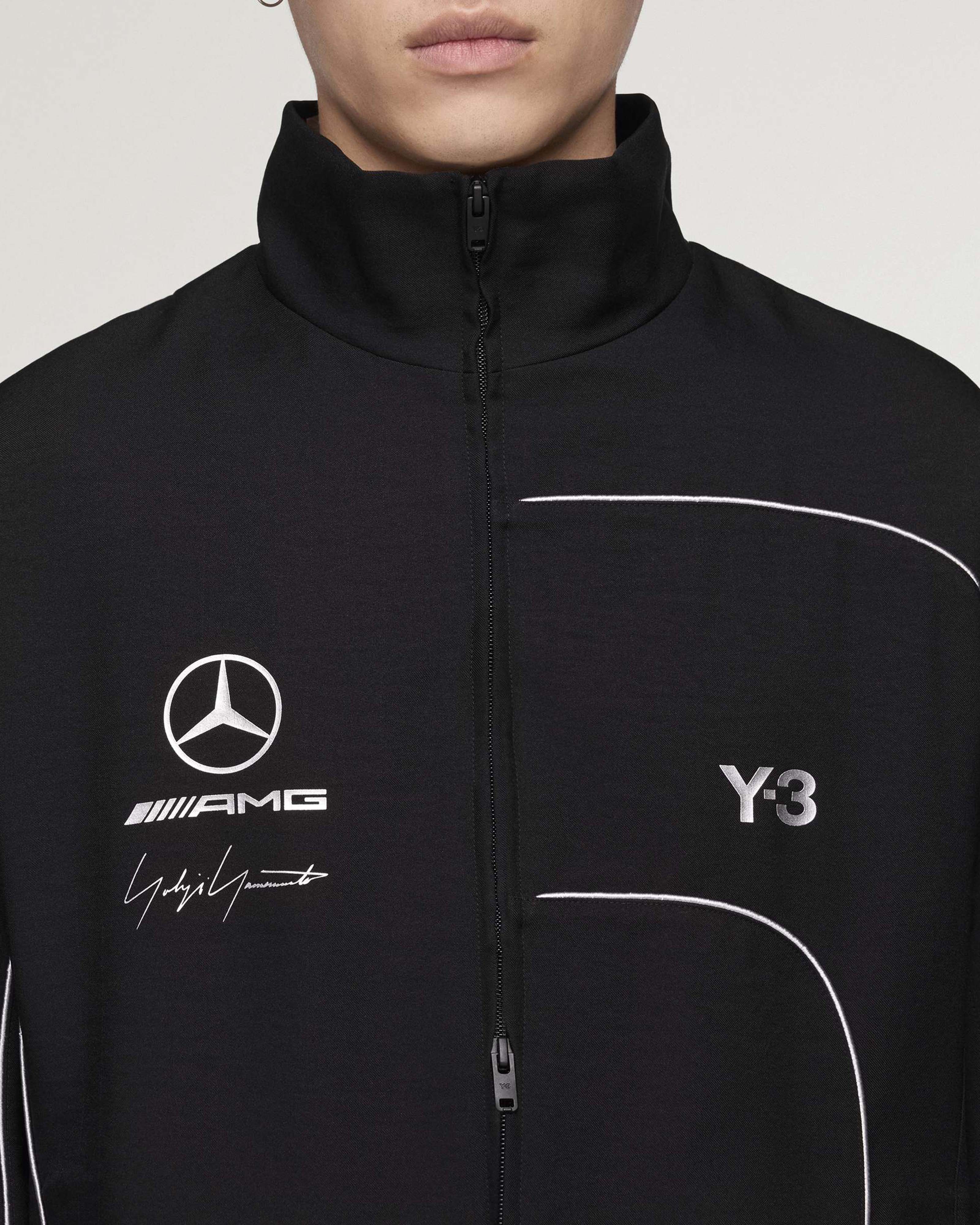 2026 Y-3 Team Jacket - Black | Mercedes-AMG PETRONAS F1 Team x Y-3