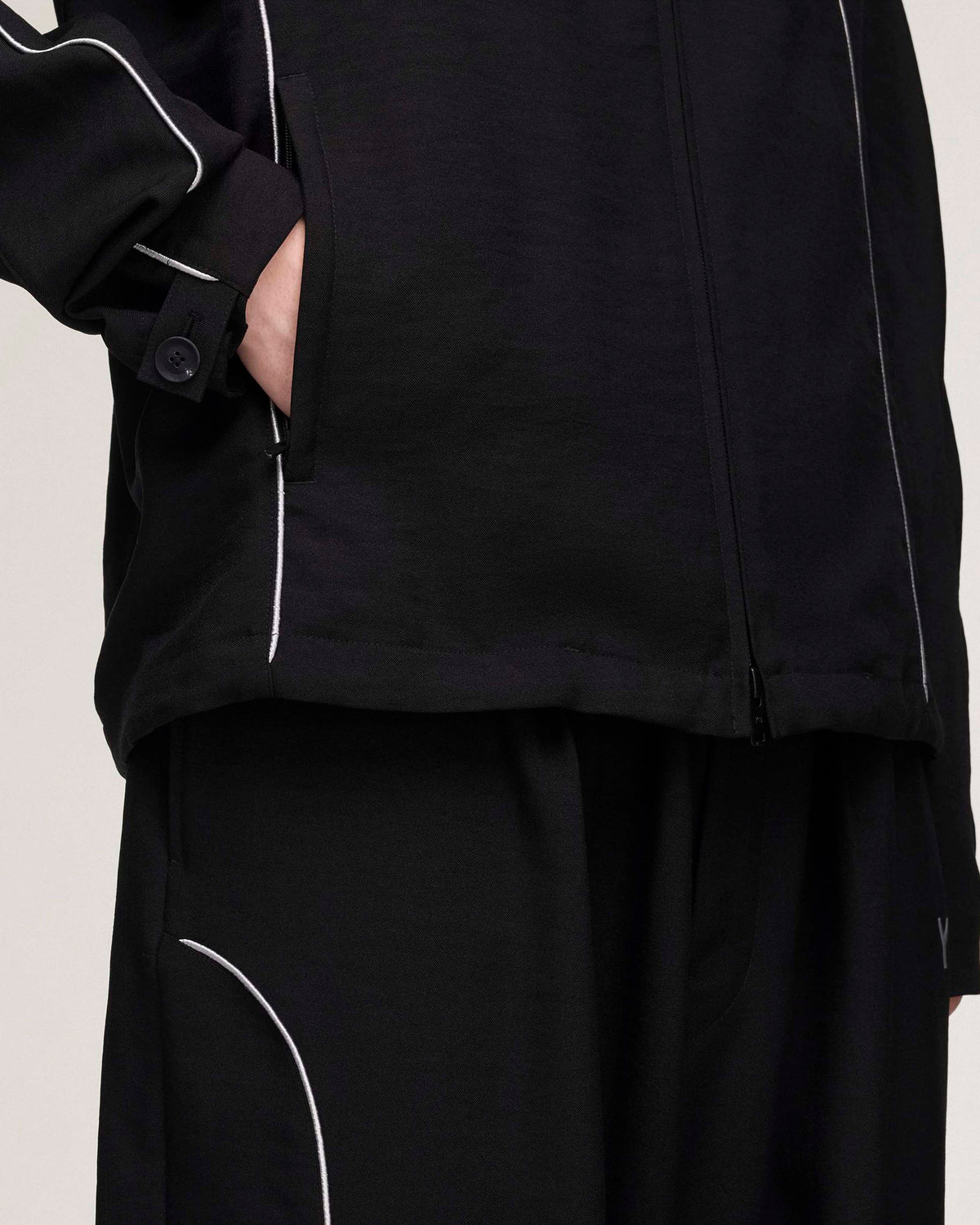 2026 Y-3 Team Jacket - Black | Mercedes-AMG PETRONAS F1 Team x Y-3 