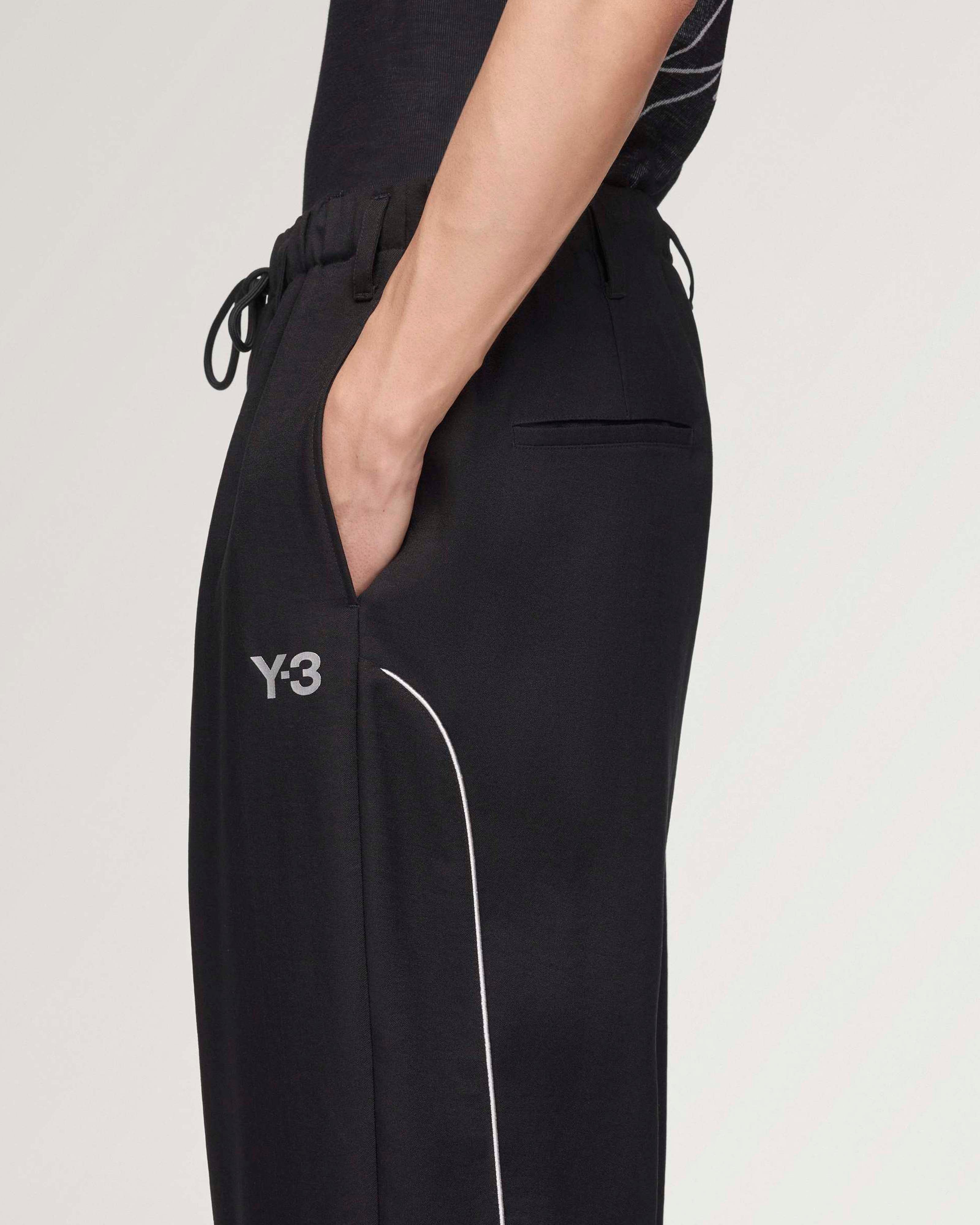 2026 Y-3 Track Pants - Black | Official Mercedes-AMG PETRONAS F1