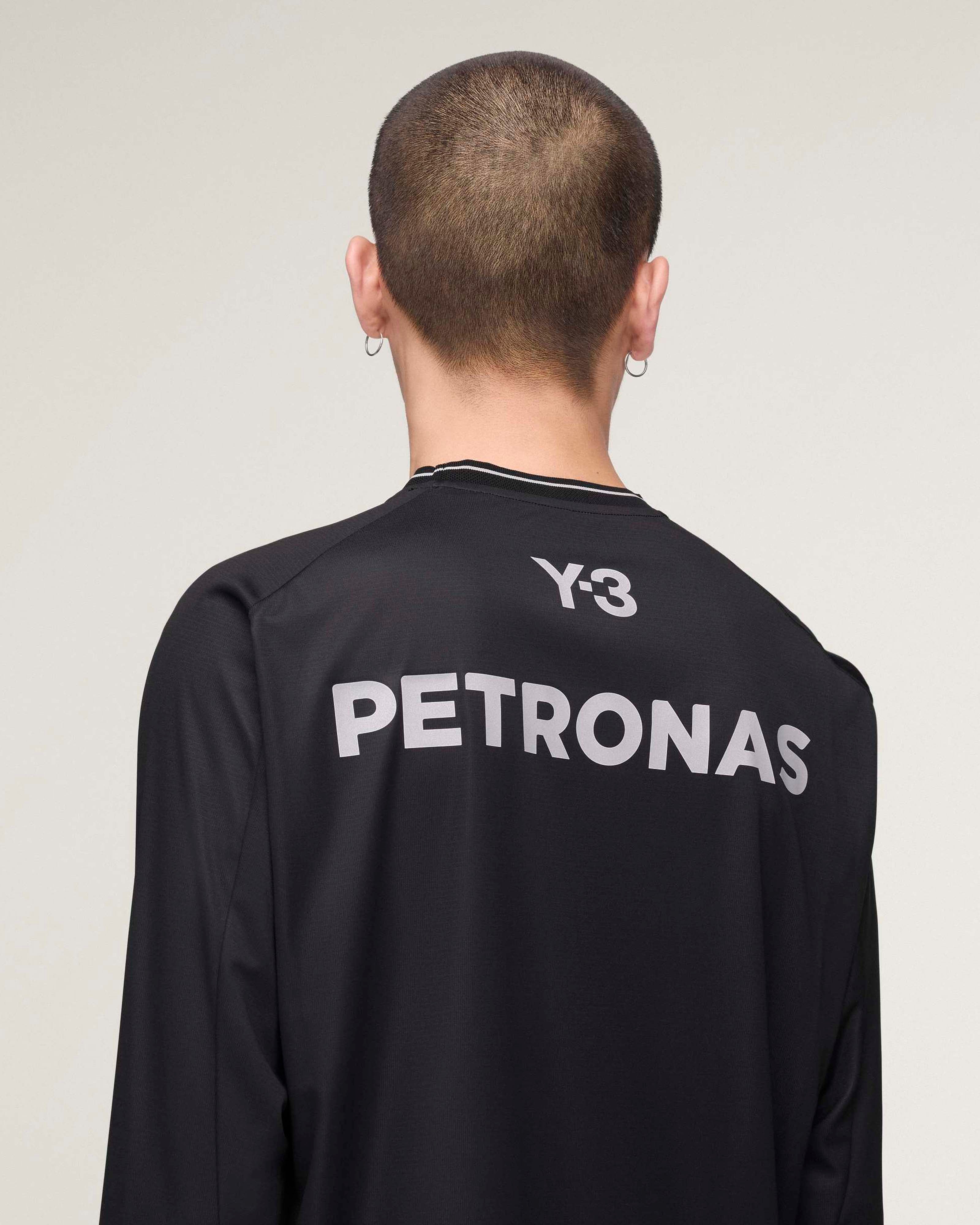 Y-3 Long-Sleeve Mechanics Tee Black