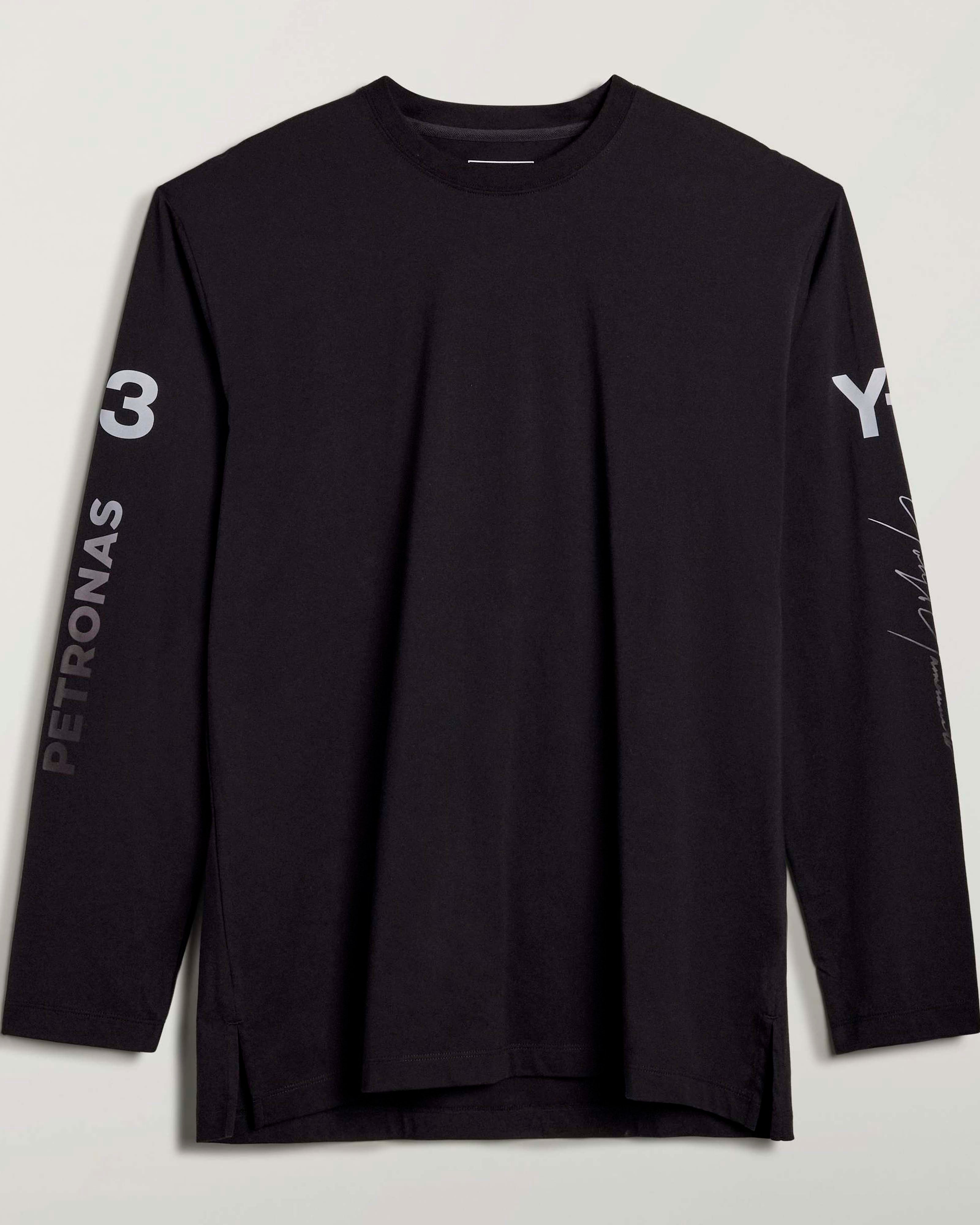 Y-3 Chaos Long-Sleeve T-shirt - Black | Mercedes-AMG PETRONAS F1